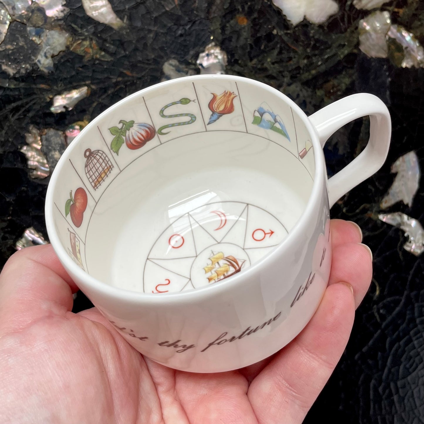 Vintage Fortune Telling Tea Cup | Royal Kendal
