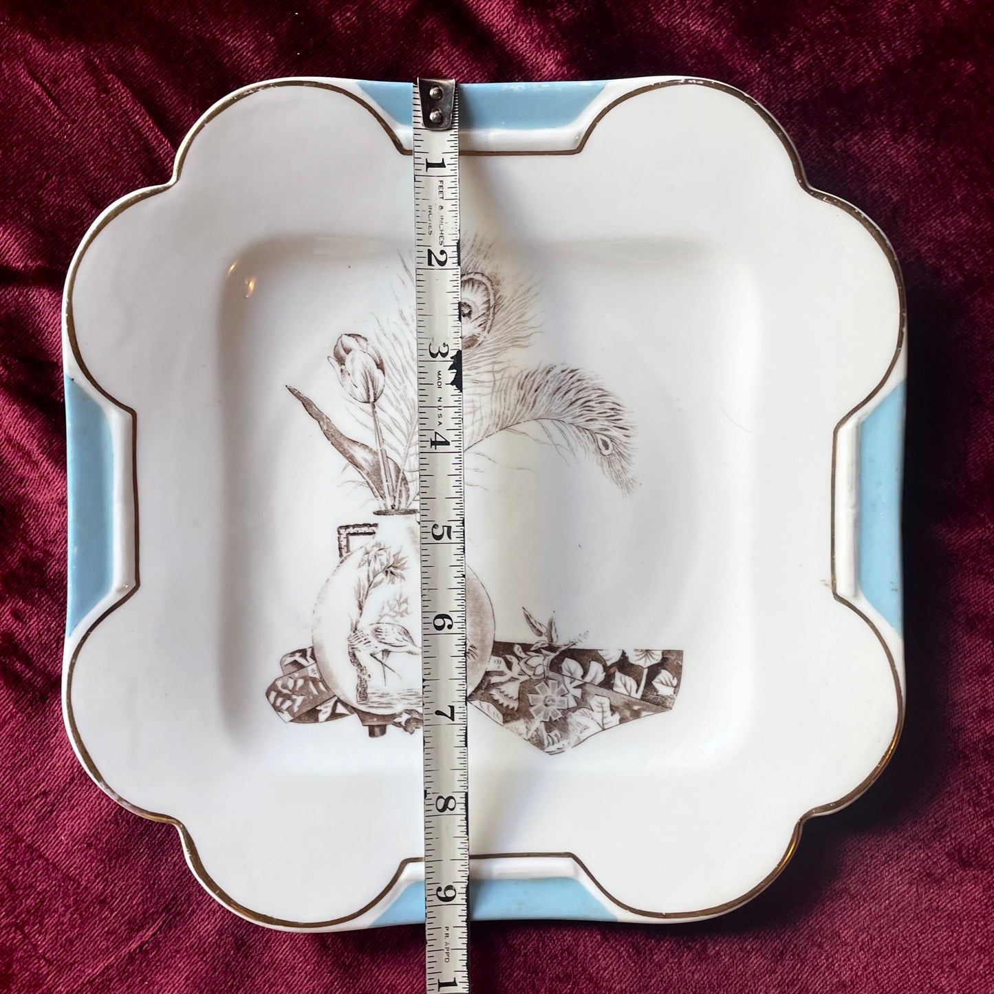 Aesthetic Movement Square Plates