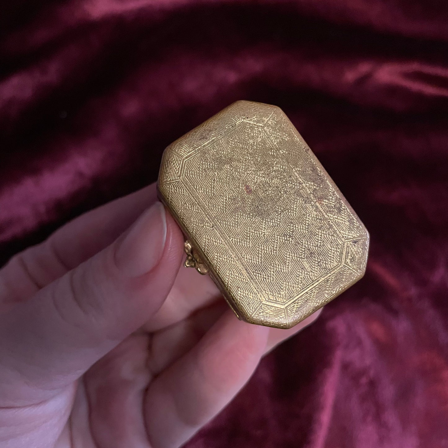 Antique Saint Thérèse de Lisieux Rosary Box