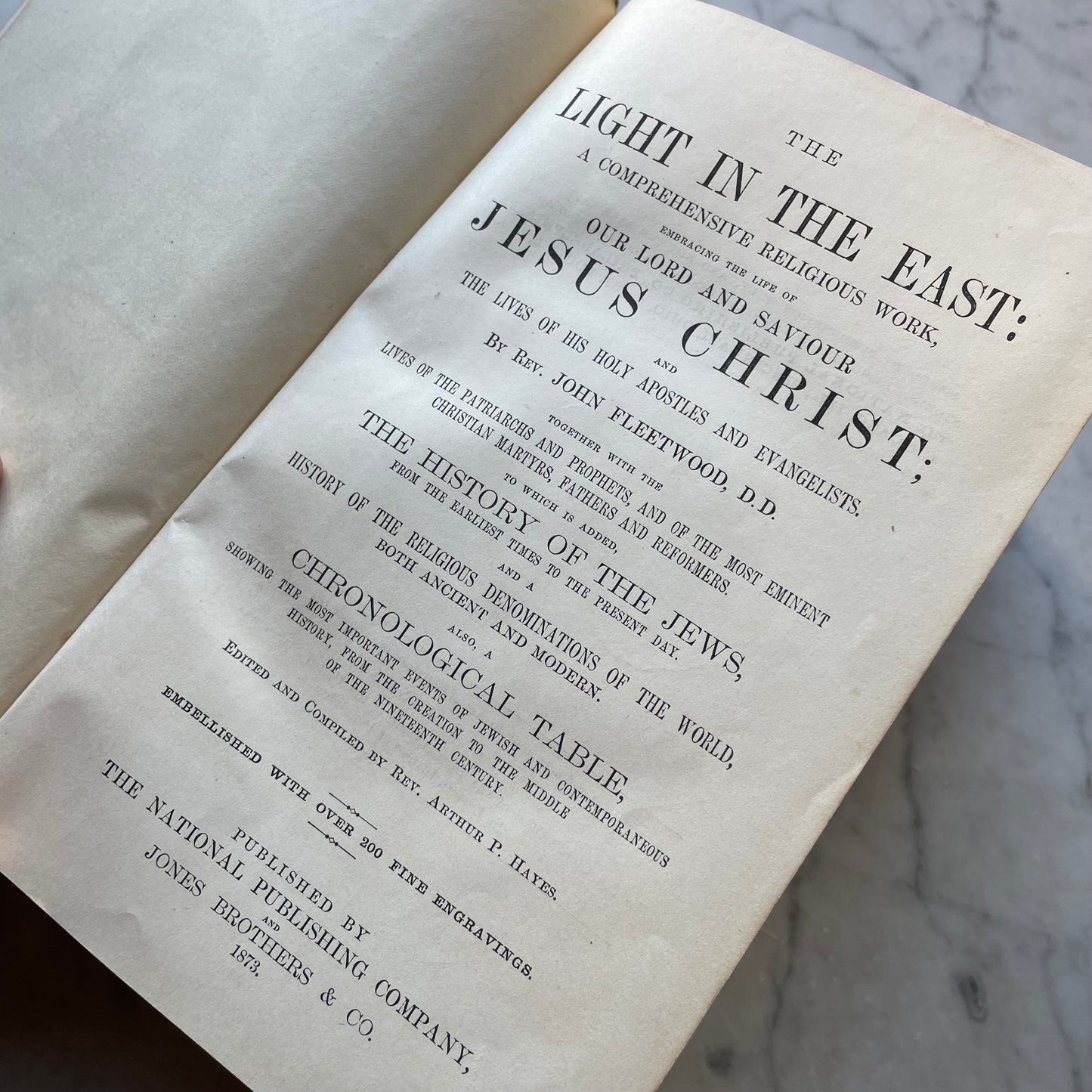 Life of Christ & His Apostles | 1873