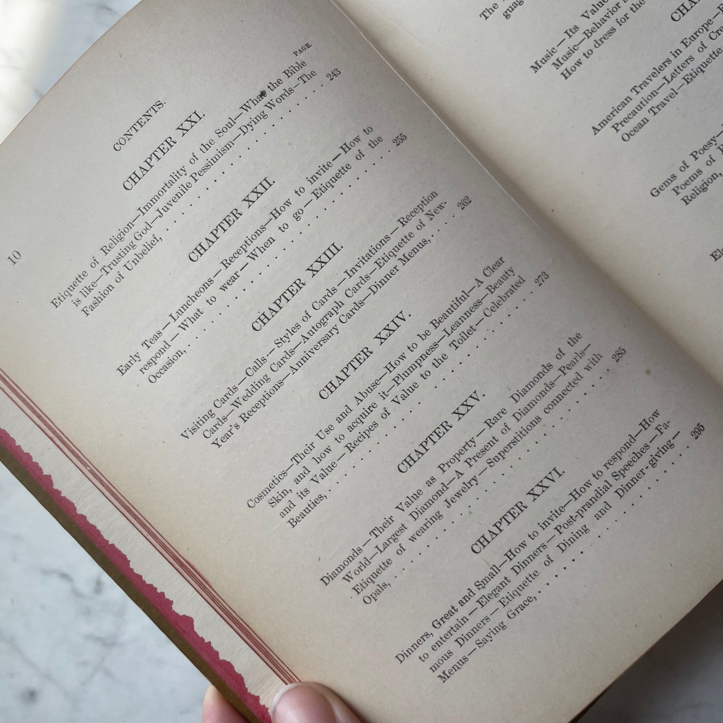 Gems of Deportment & Hints of Etiquette | 1882