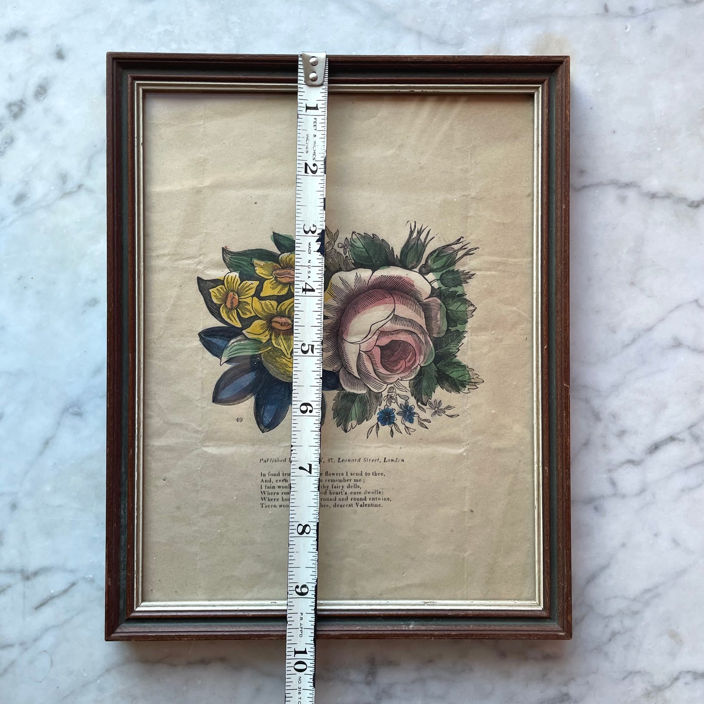 1840s Valentine
