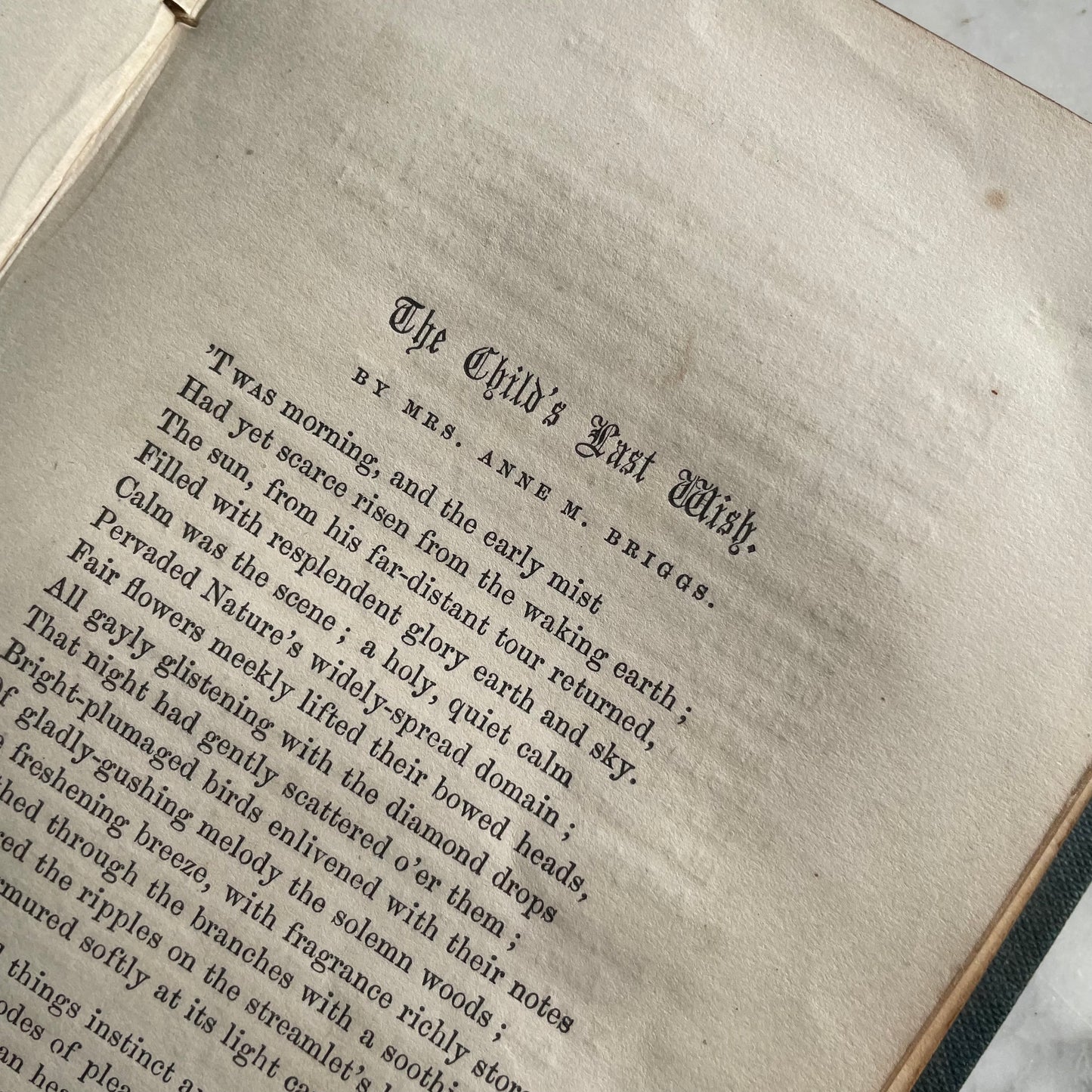 The Rosebud: A Love Gift for Young Hearts | 1854 | Mourning & Consolation