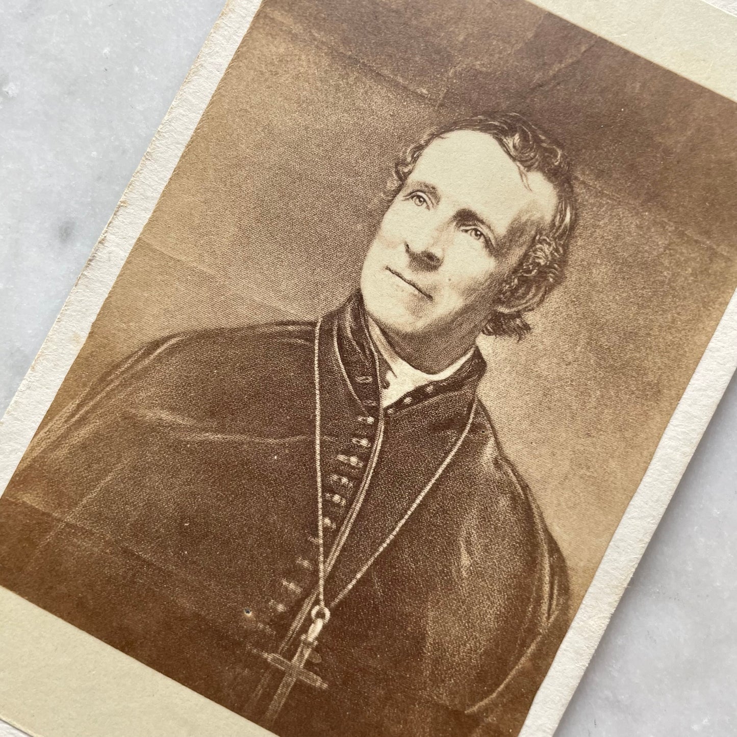 John Hughes | Archbishop of New York | Antique CDV