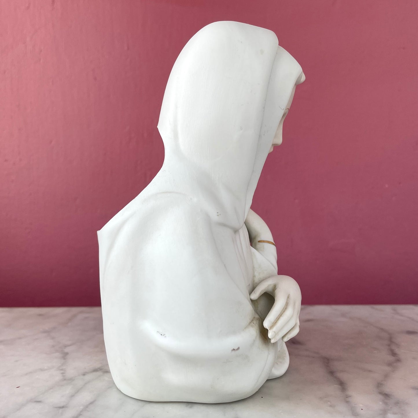 Vintage Madonna Head Vase