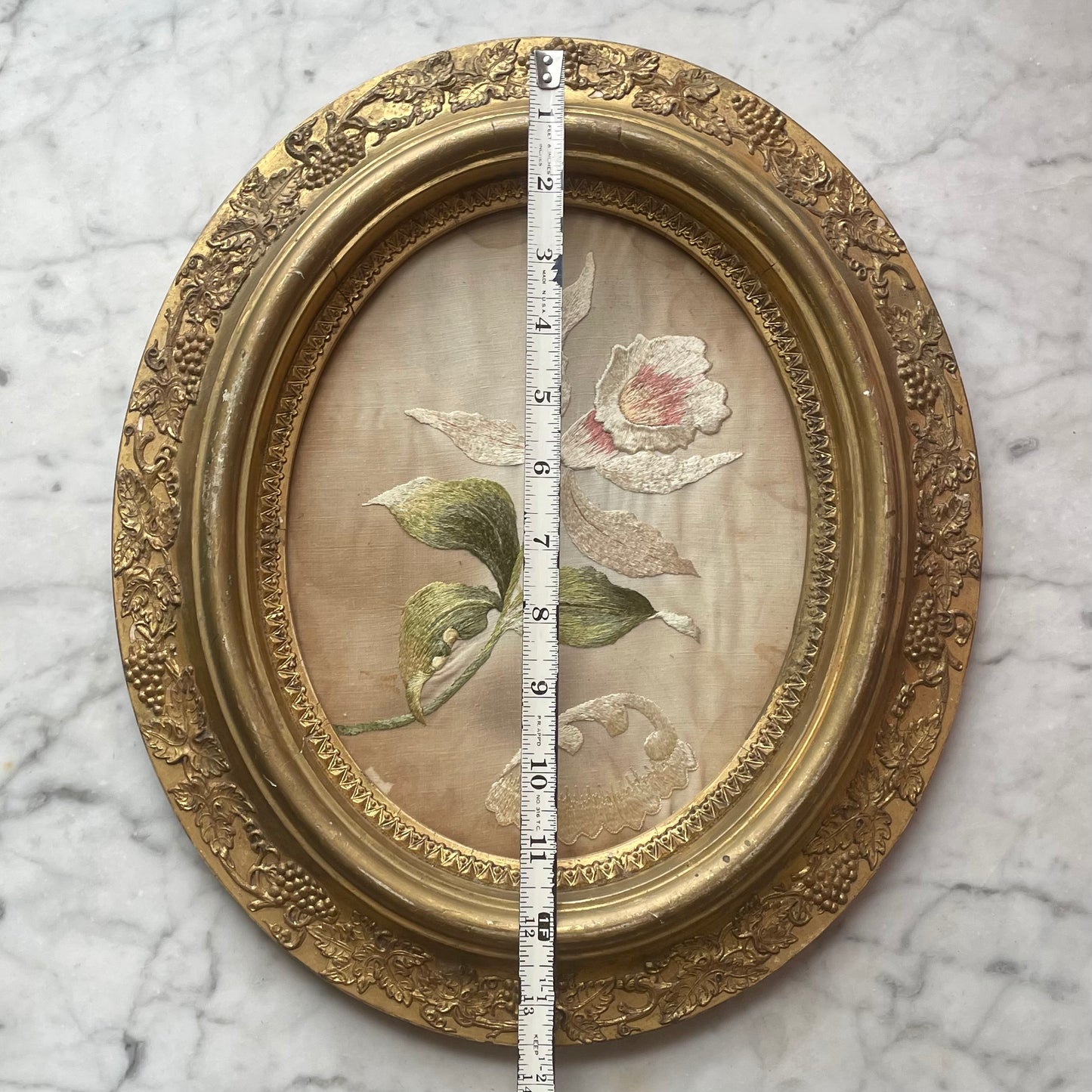 Antique Orchid Embroidery