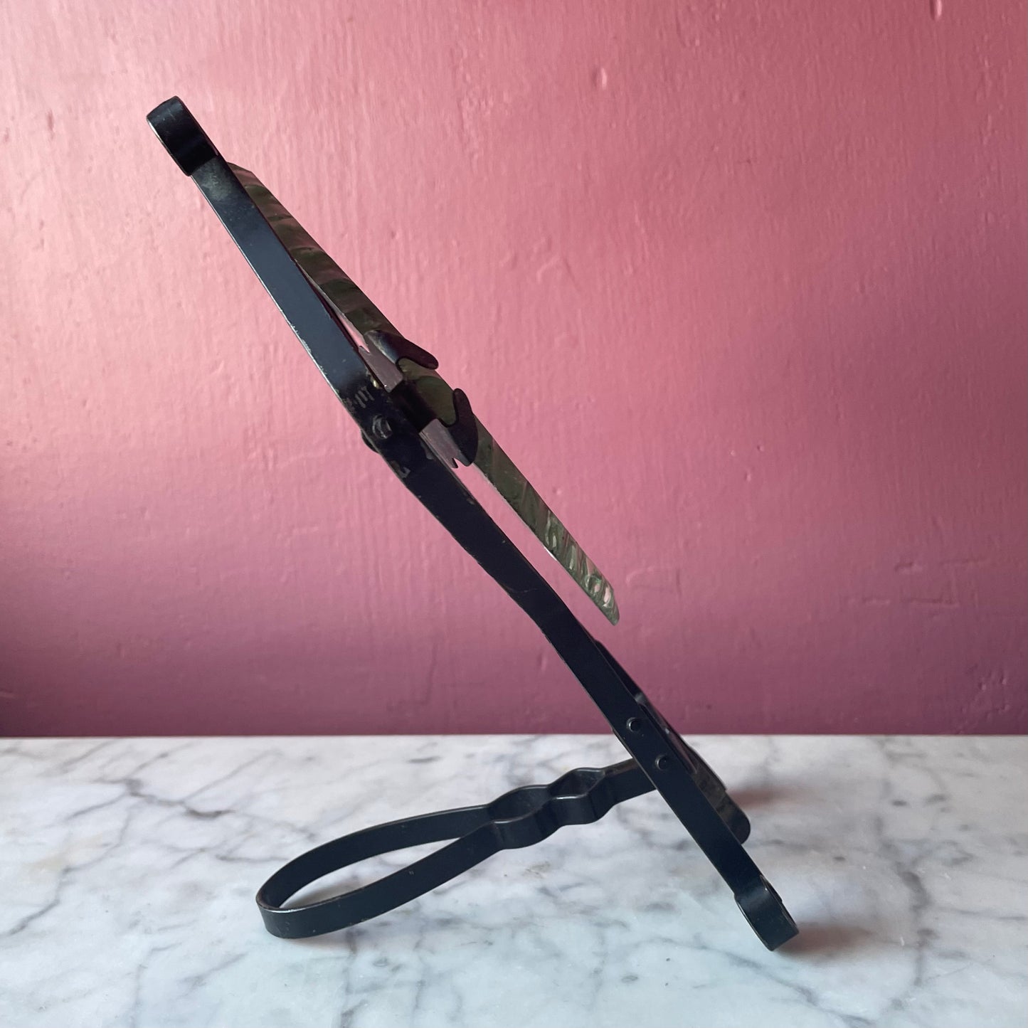 Antique Make-Do Shaving Mirror