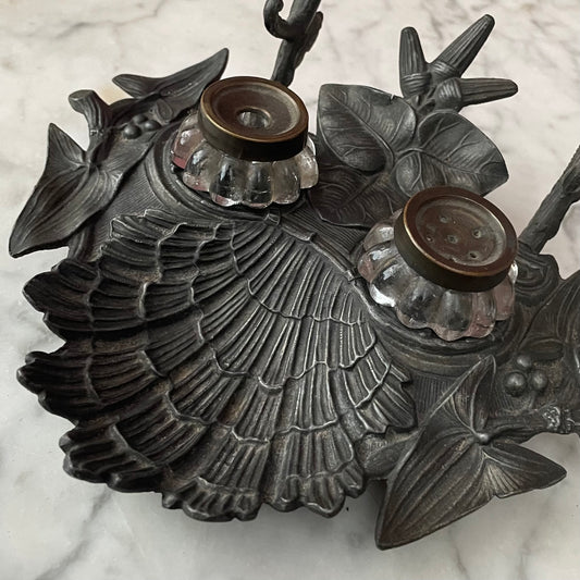 Victorian Figural Inkwell