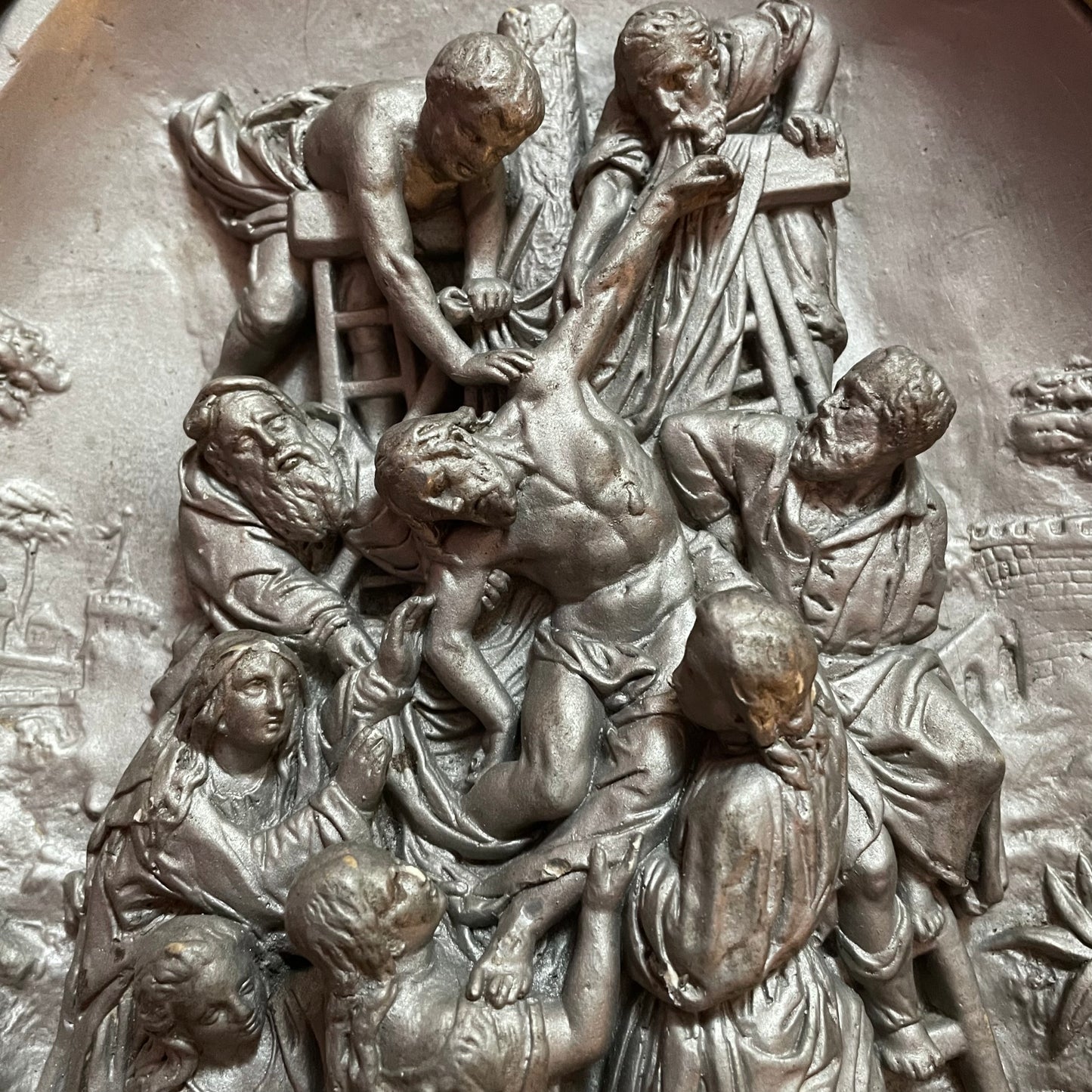 Descent from the Cross | Antique Plaster Cast
