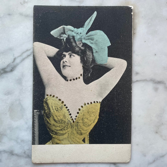 Antique Actress Postcard