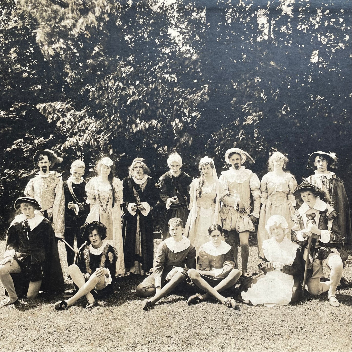 School Play | Antique Photo