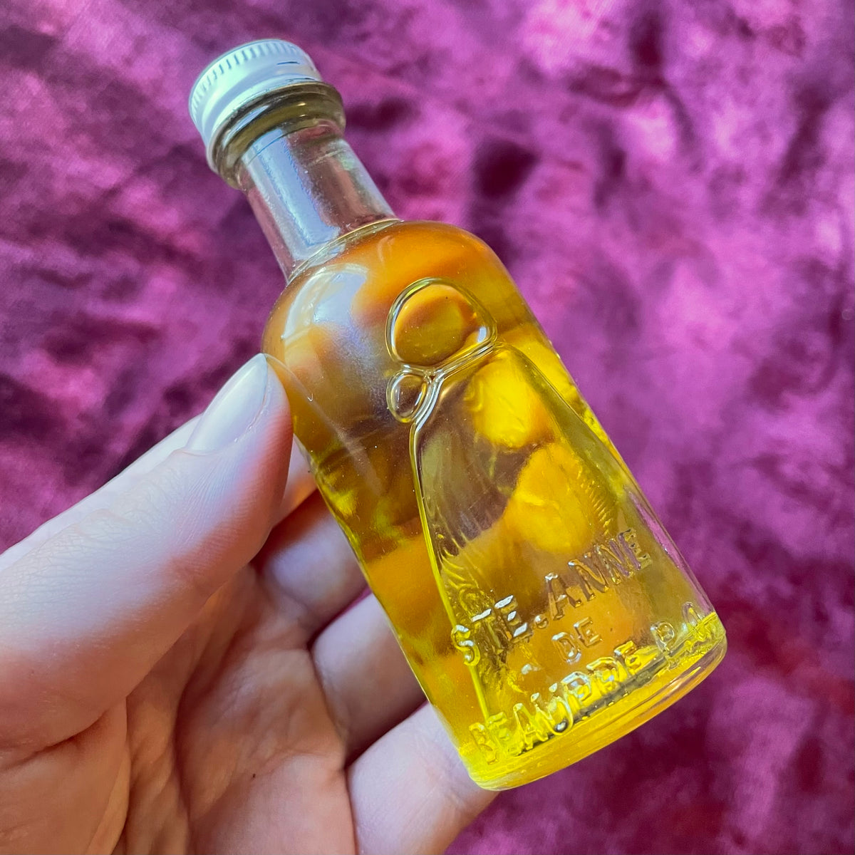 Vintage Saint Anne de Beaupré Holy Oil