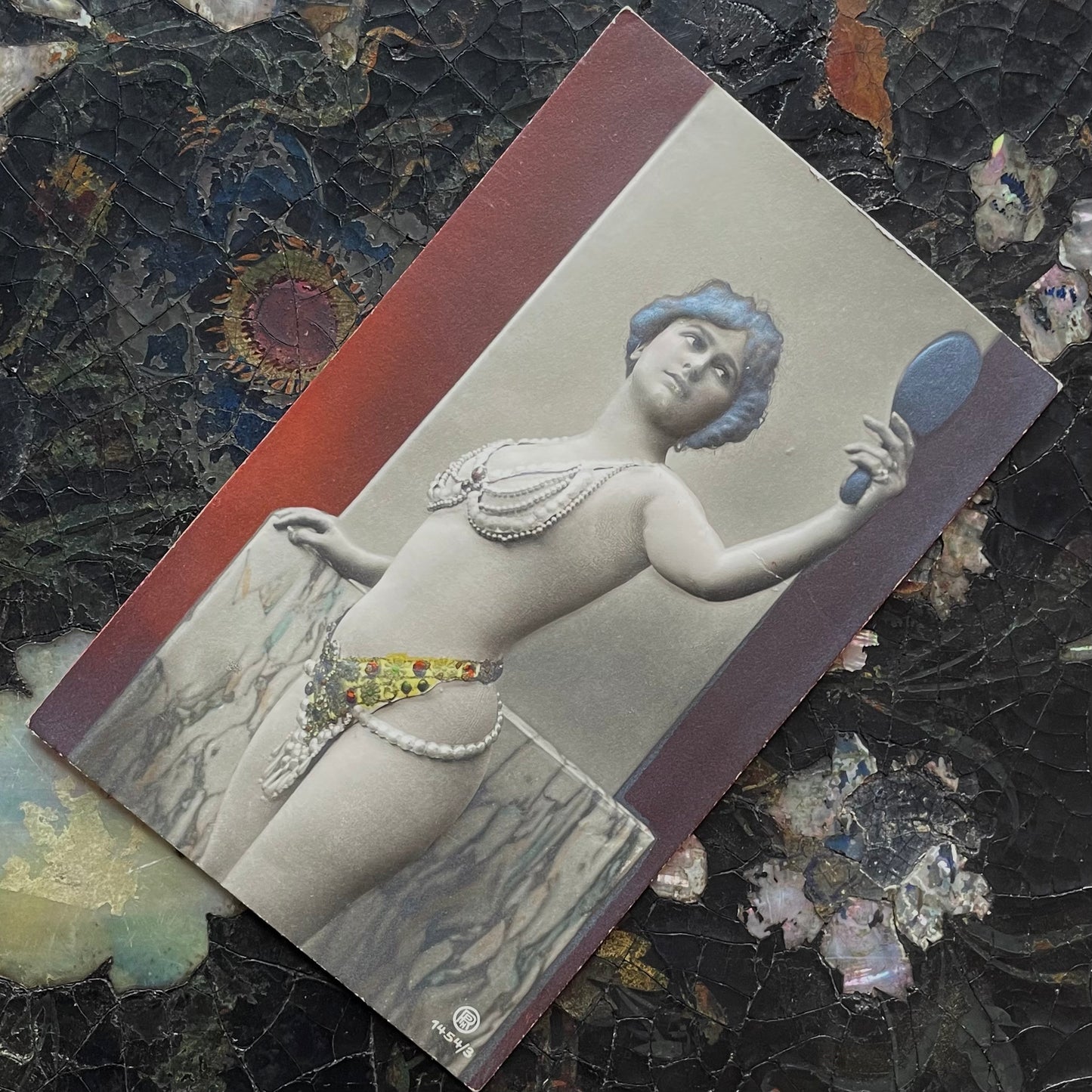 Trompe L’œil Erotic Postcard