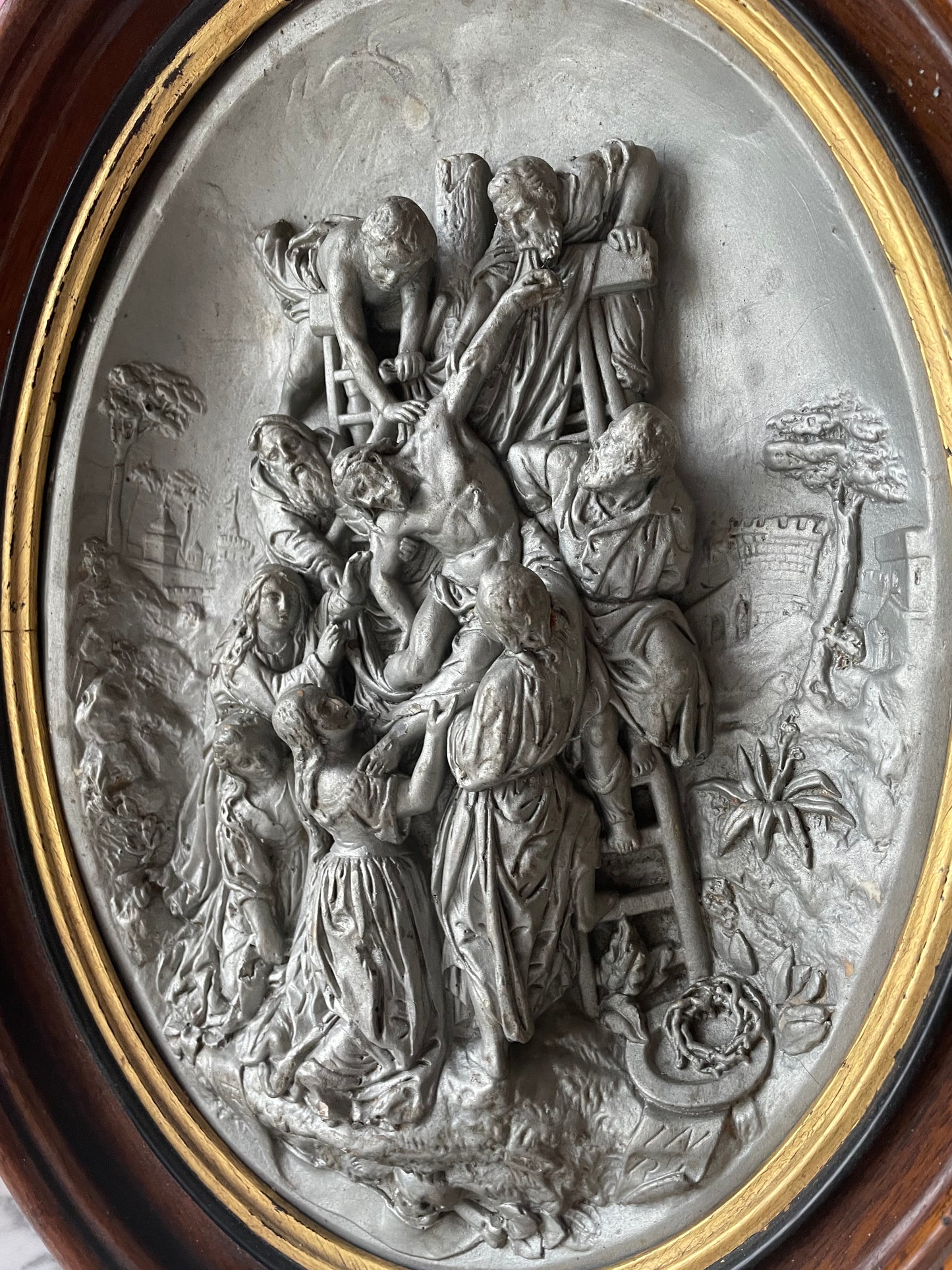 Descent from the Cross | Antique Plaster Cast