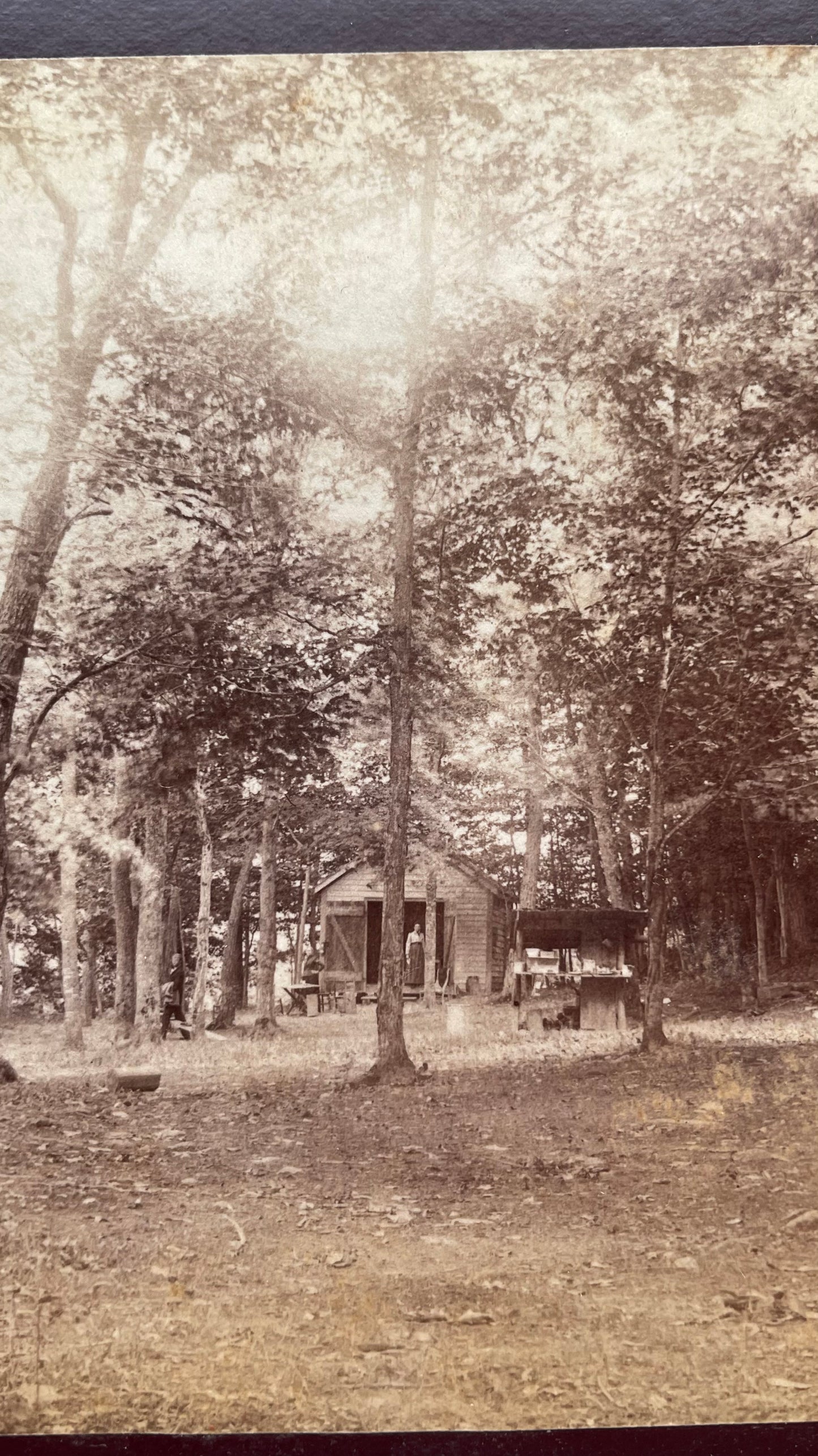 Quaker Camp | Antique Photo | Argyle, NY | 1891