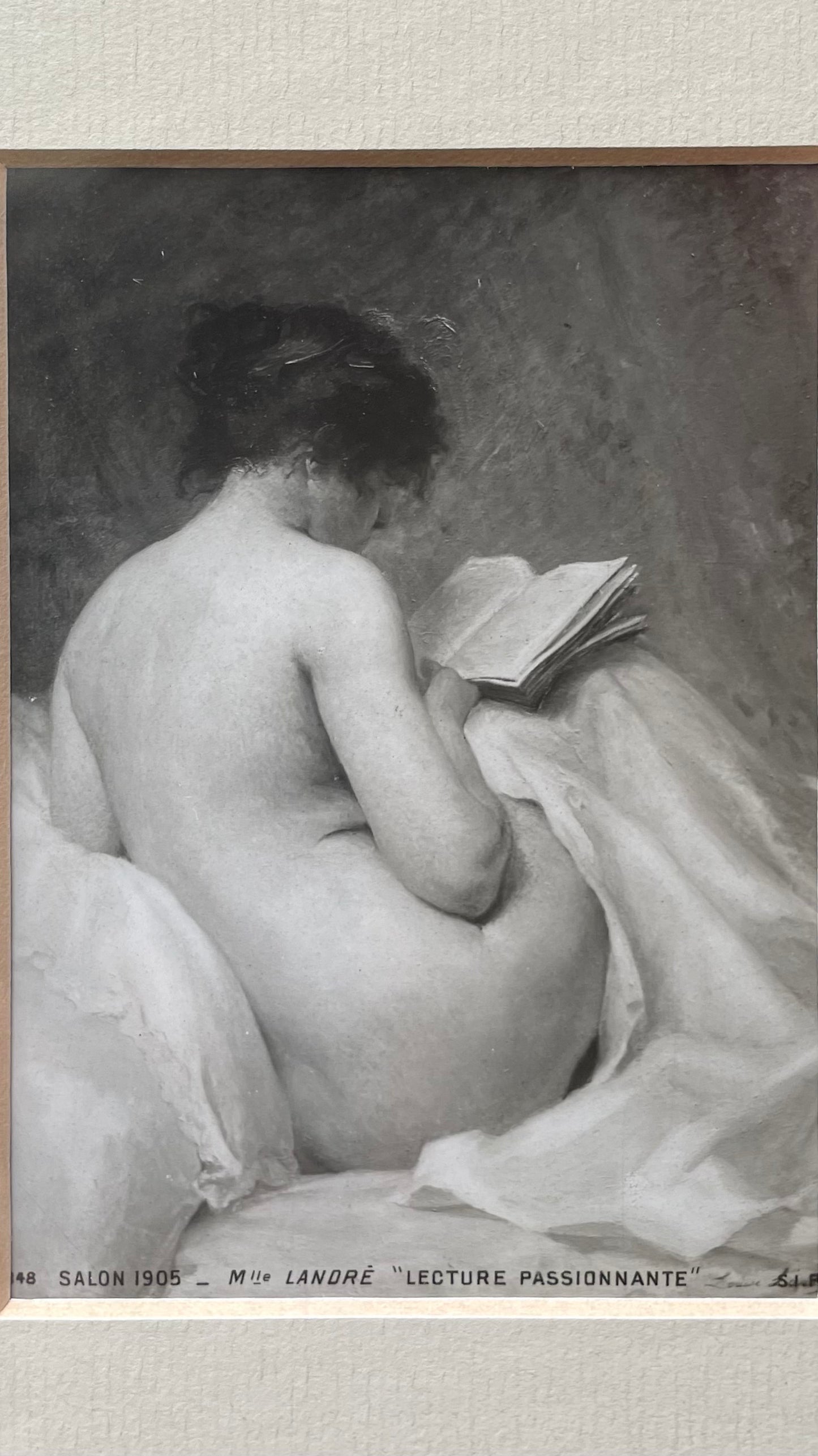Antique Nude Postcards | Matted & Framed loo