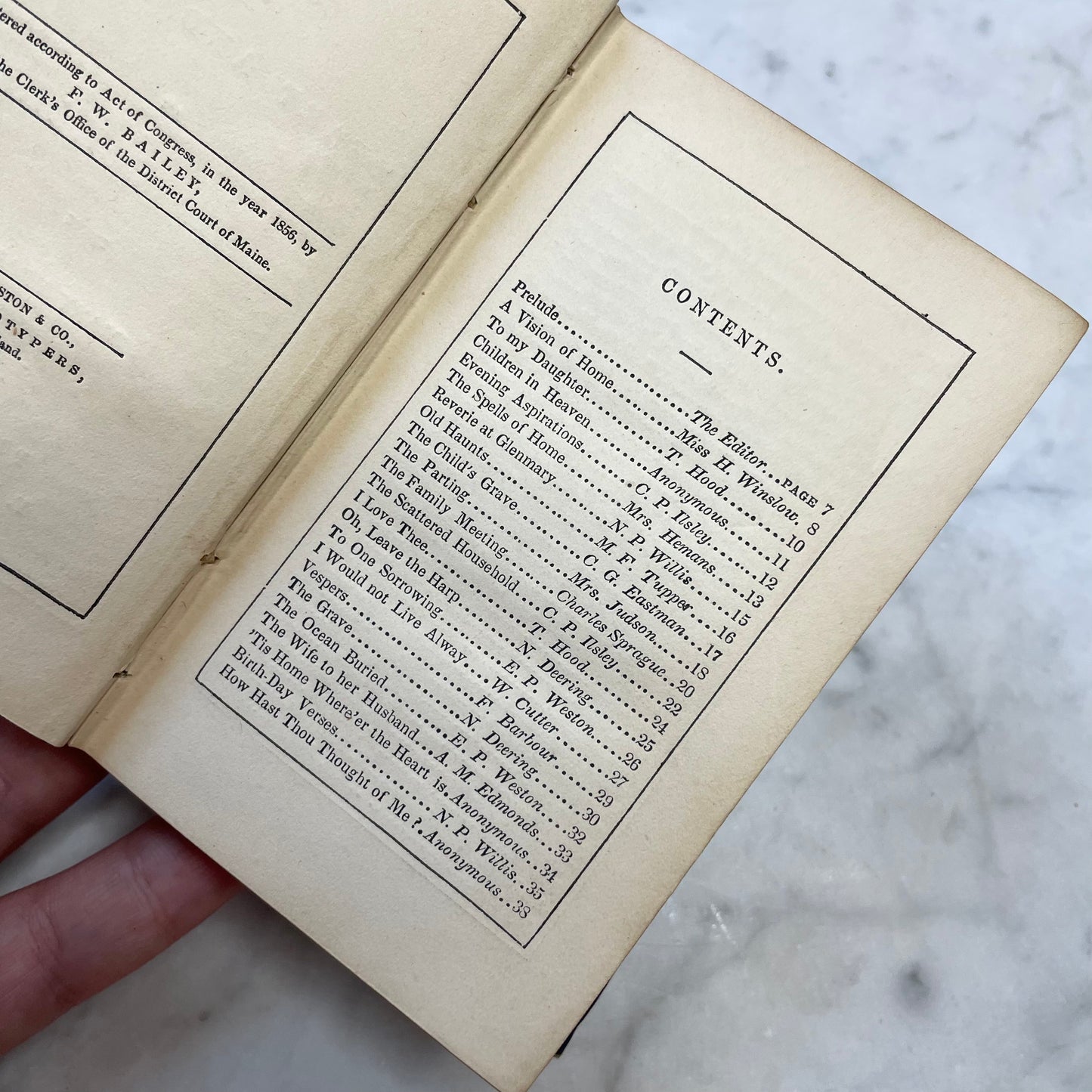 Voices from Heart & Home, 1856 | An Offering of Love from Many Voices