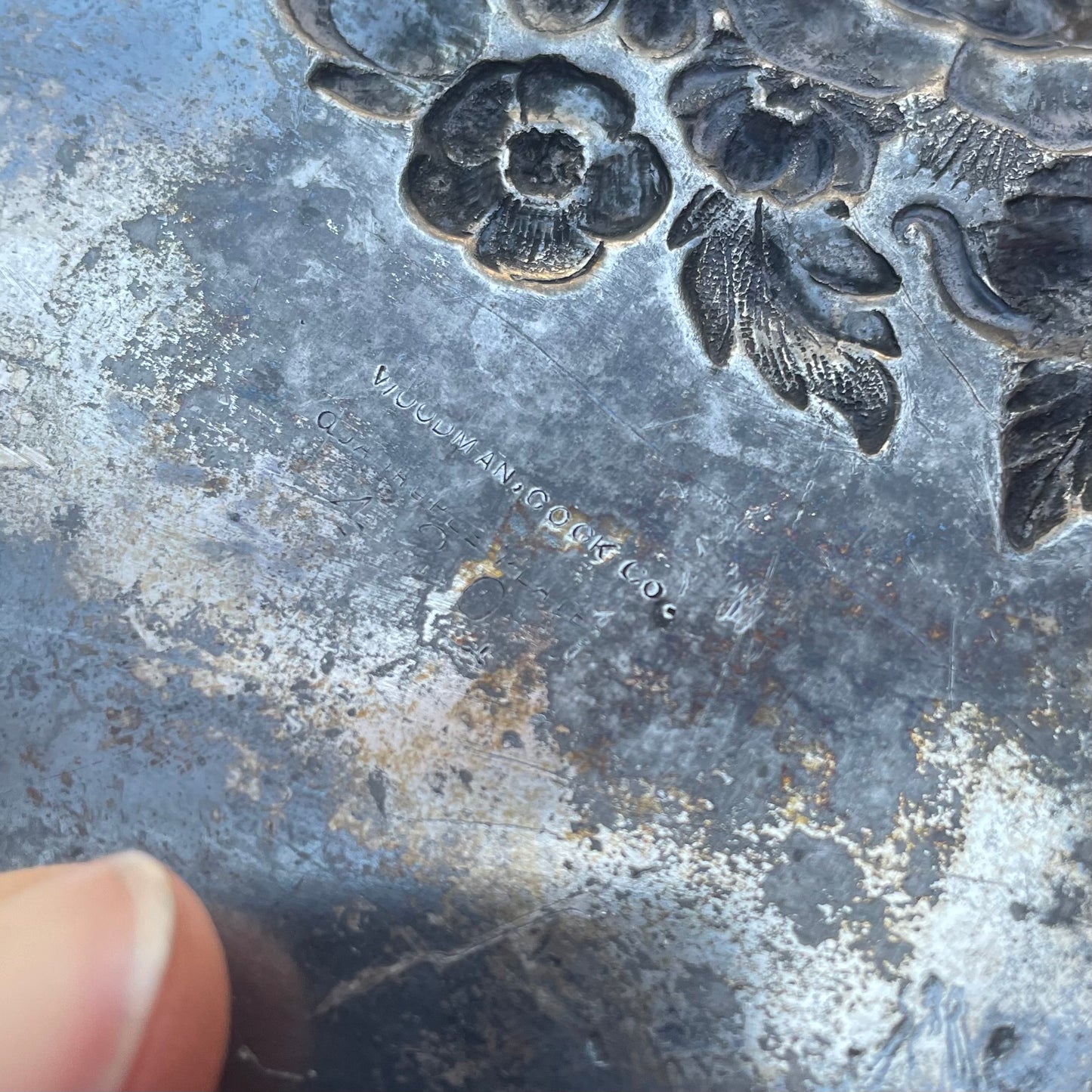Victorian Silverplated Flower Basket