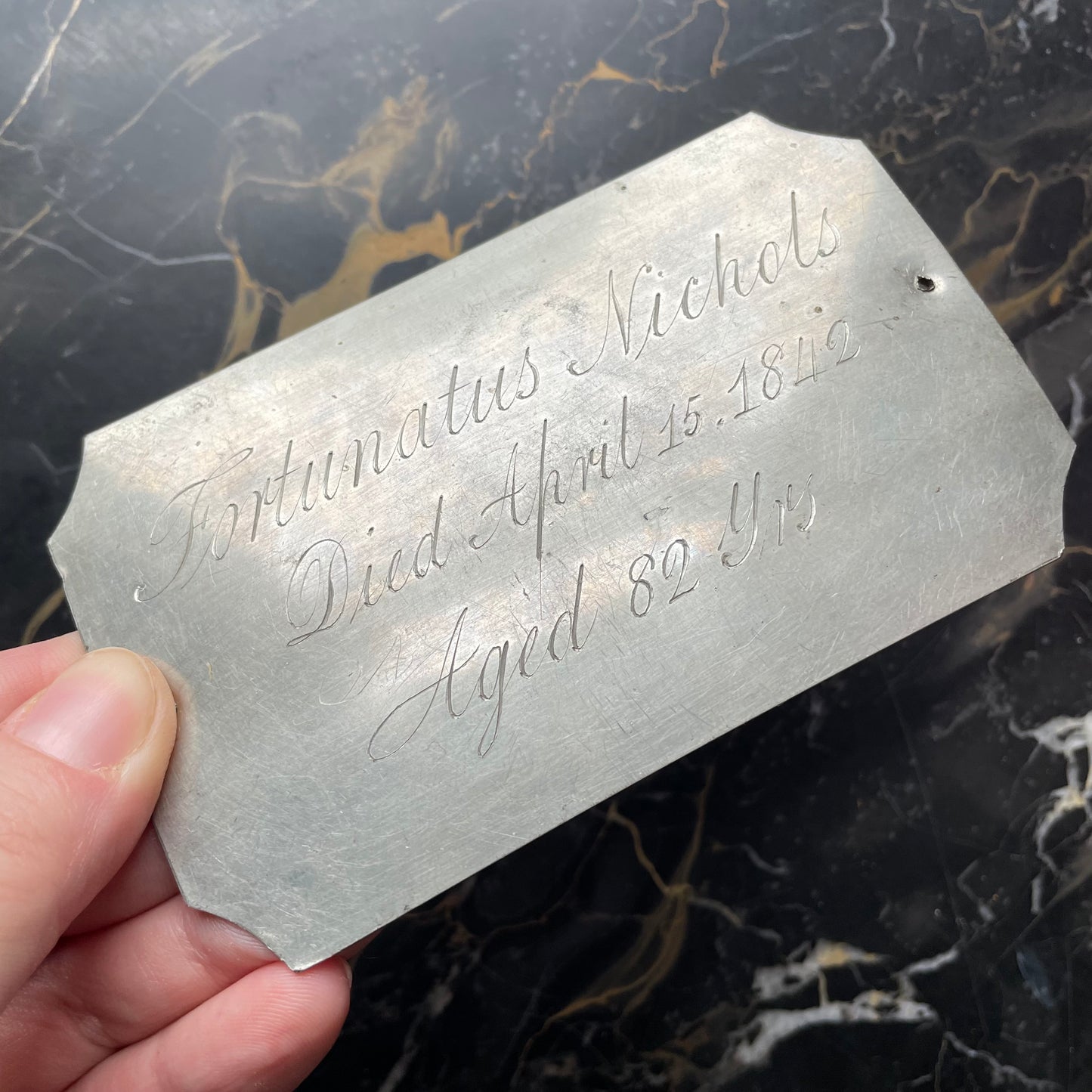 Victorian Casket Plates | Fortunatus Nichols