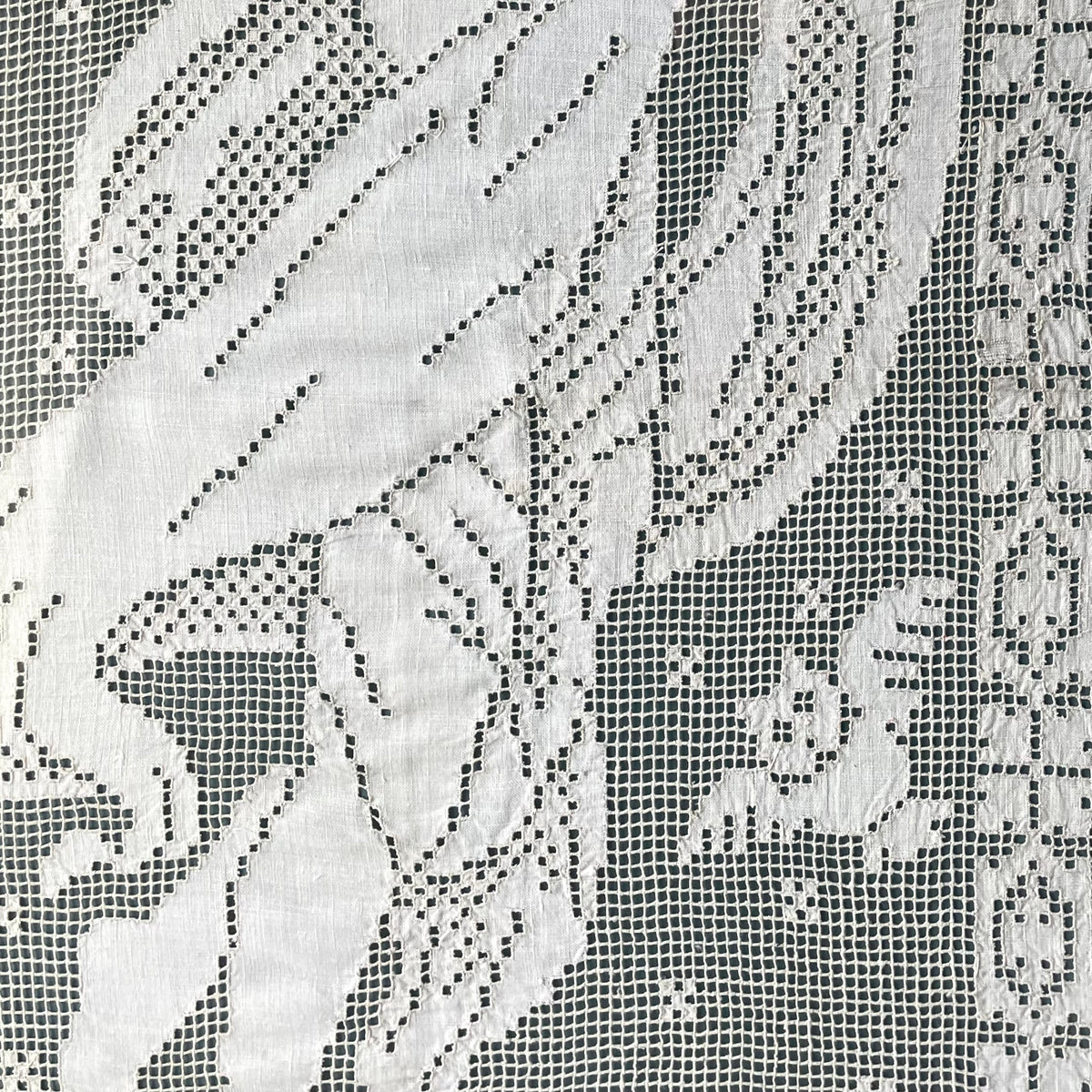 Queen of the Night | Edwardian White Work Panel