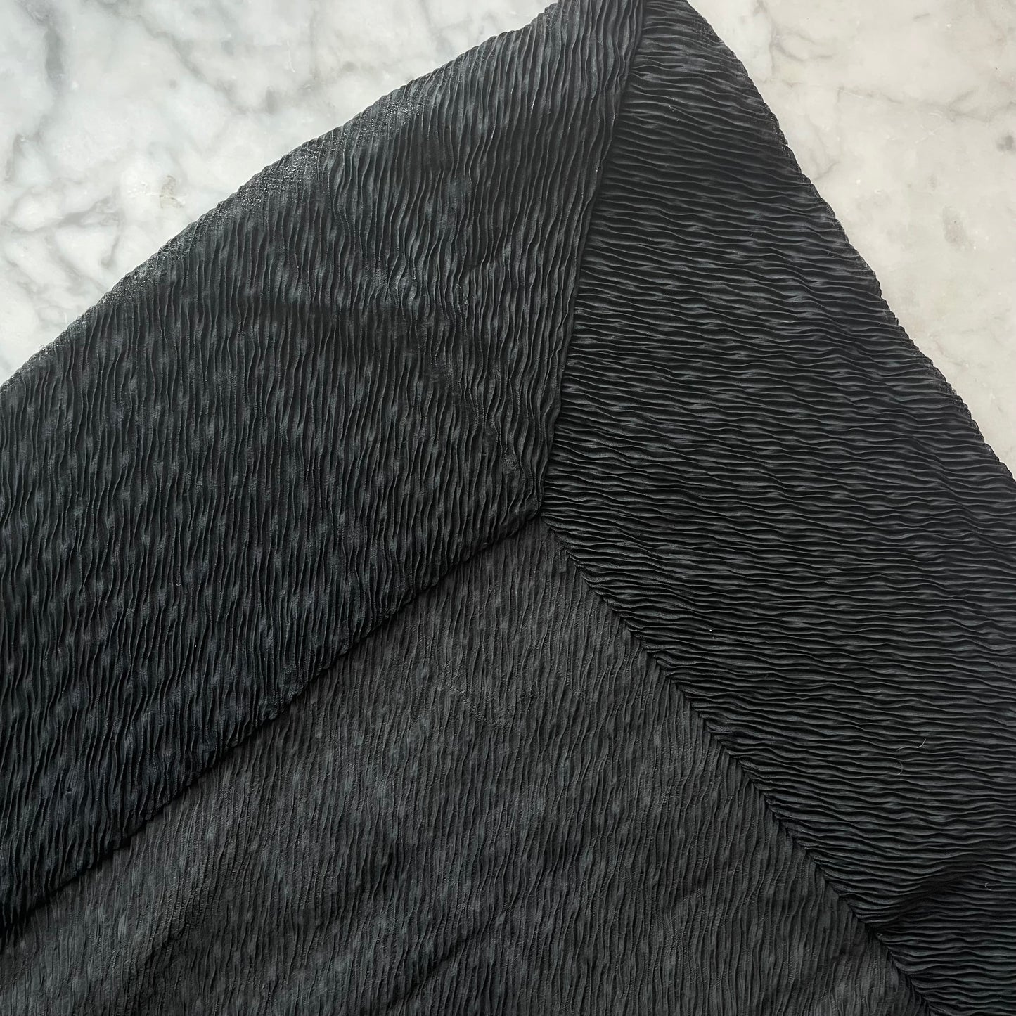 Victorian Silk Crepe Mourning Veil