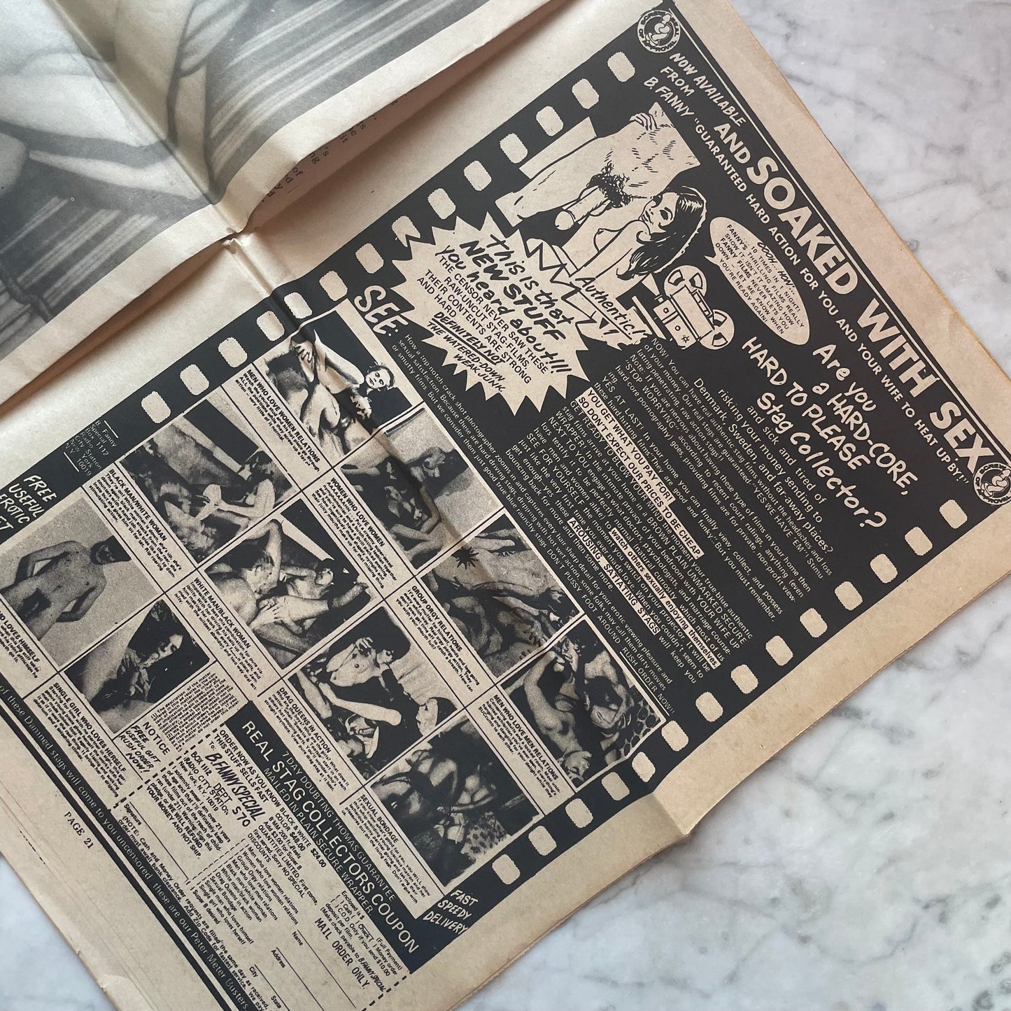 Suckatash | 1971 | NSFW Bifold Paper