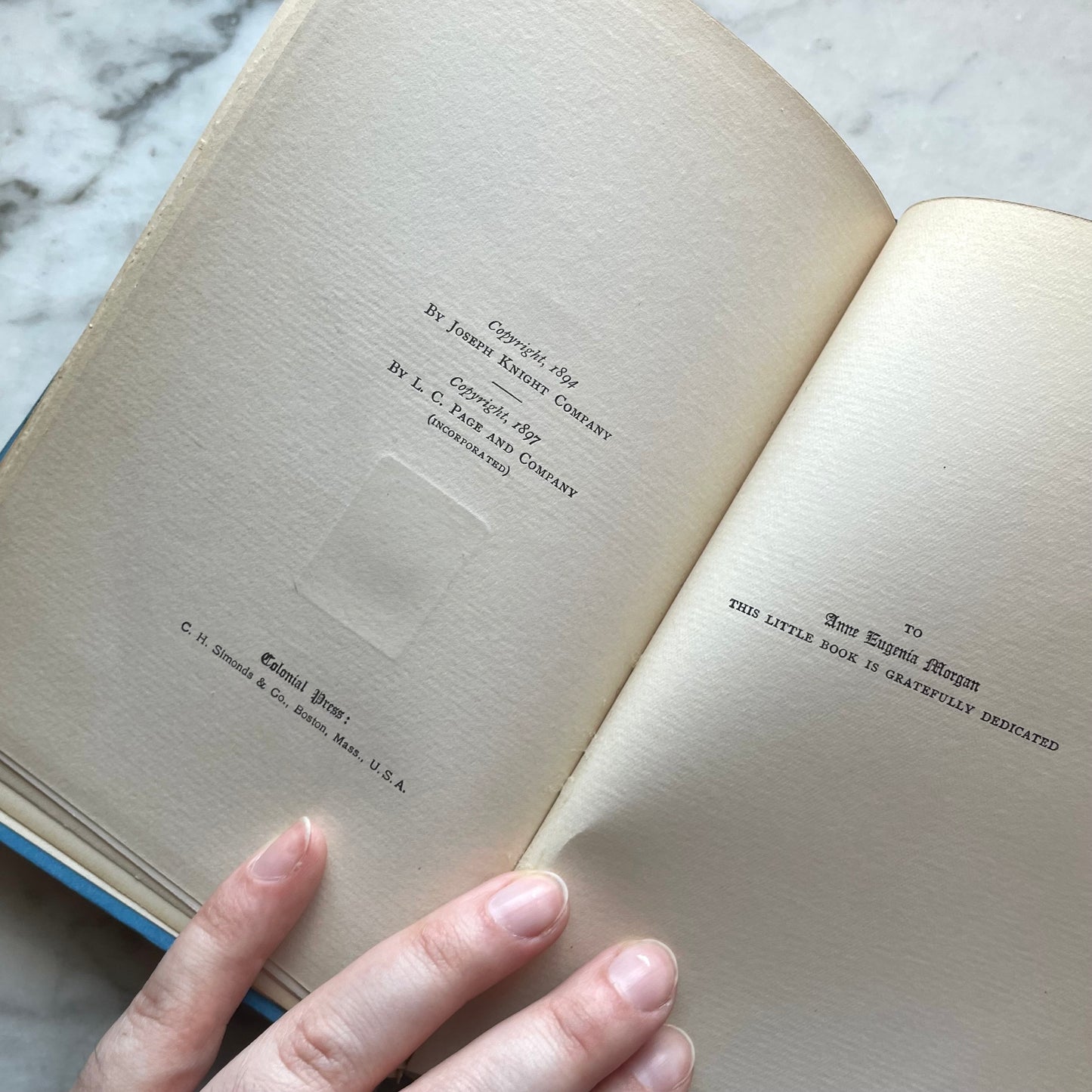 Art Lover’s Series | Page Company| Aesthetic Movement | 1898