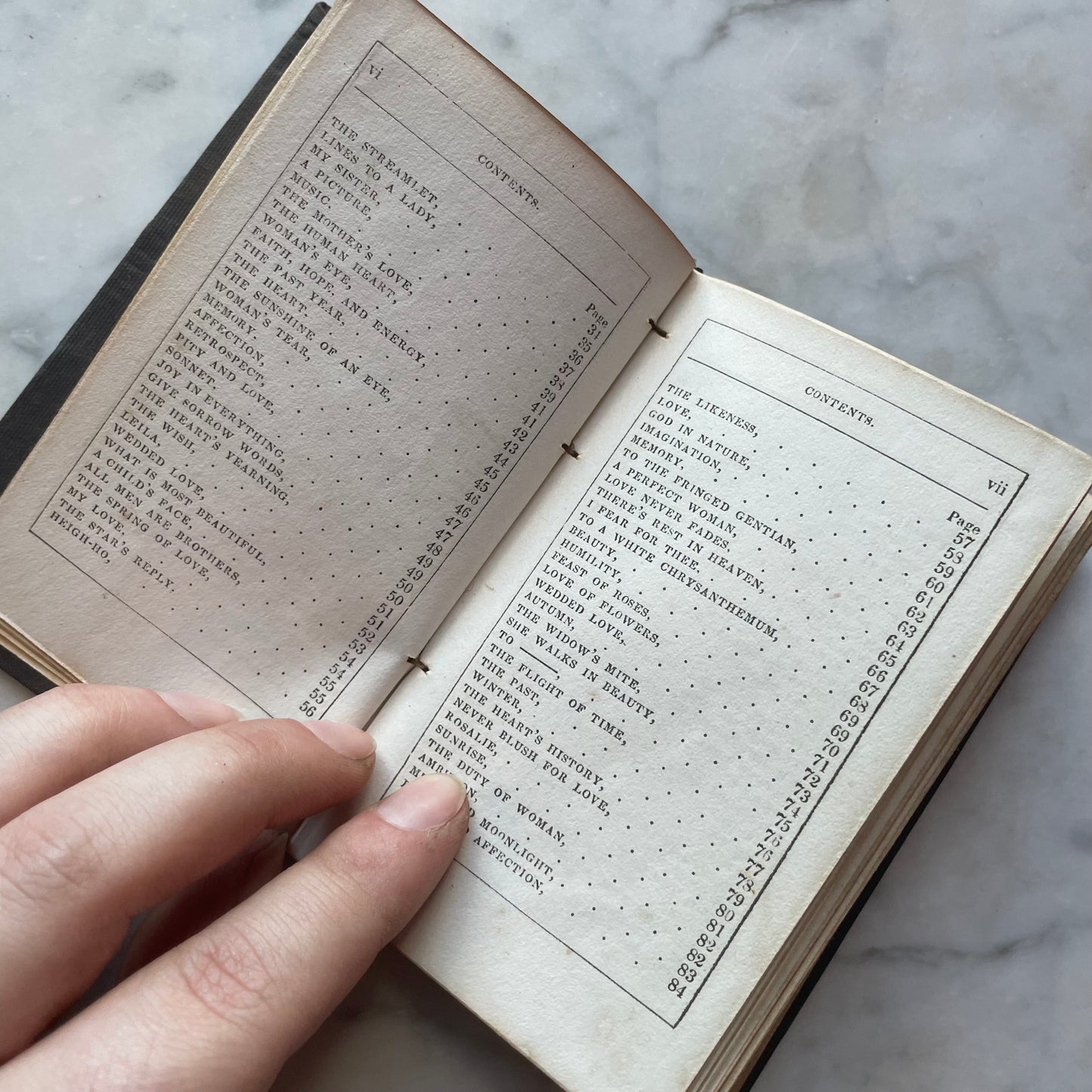 Victorian Miniature Book | A Gift for the Holidays | 1848
