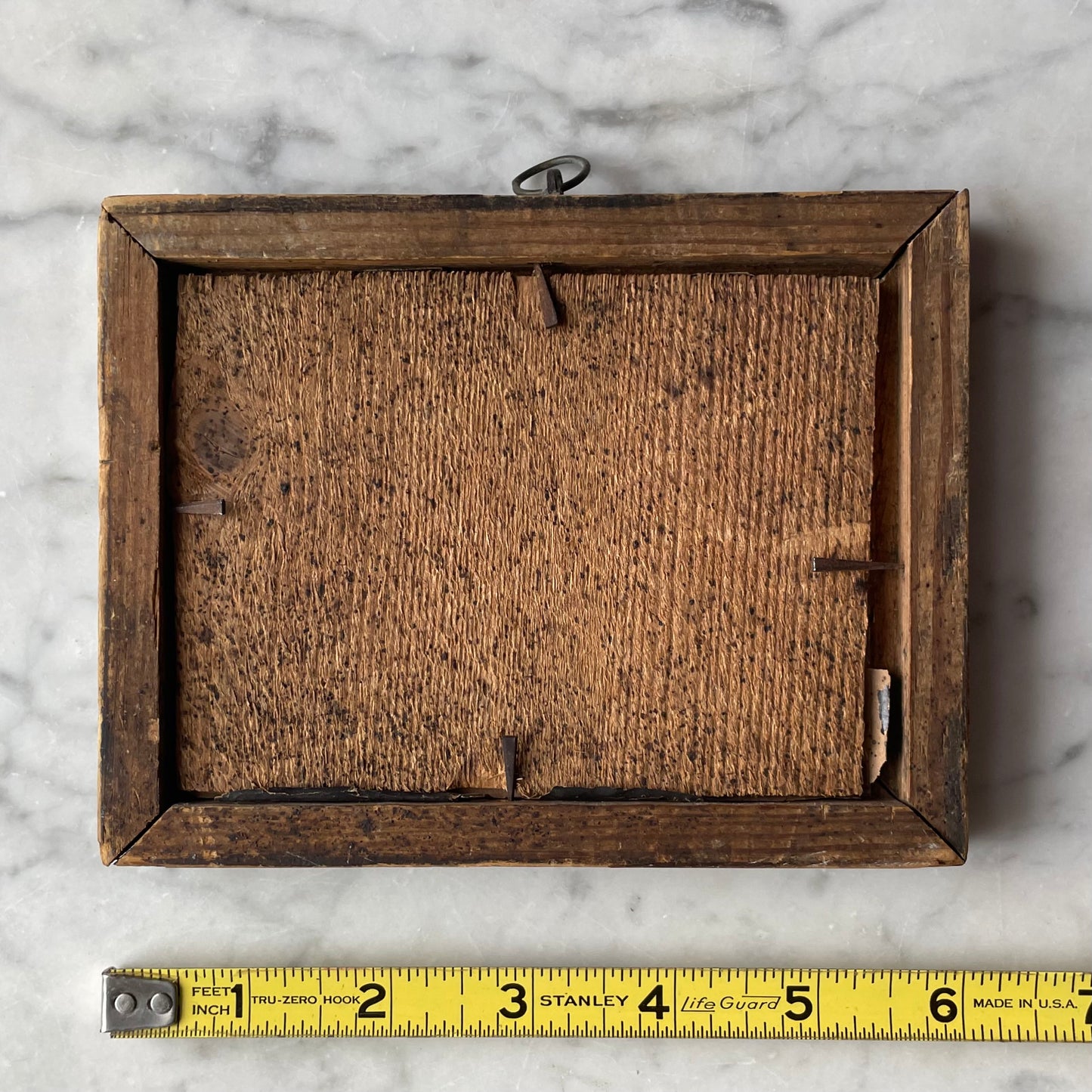 Victorian Mourning Die Cut in Original Frame