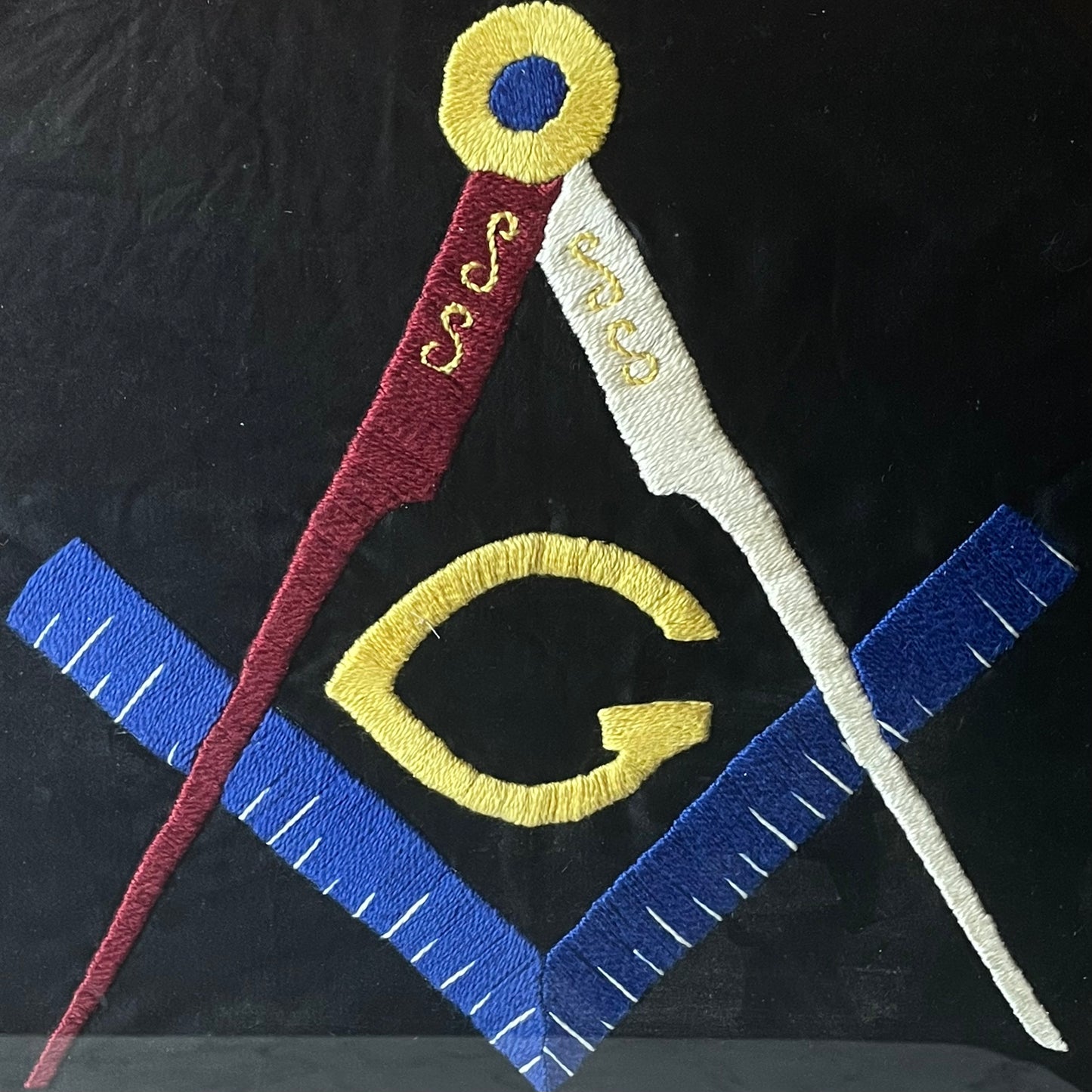 Antique Freemasonry Embroidery