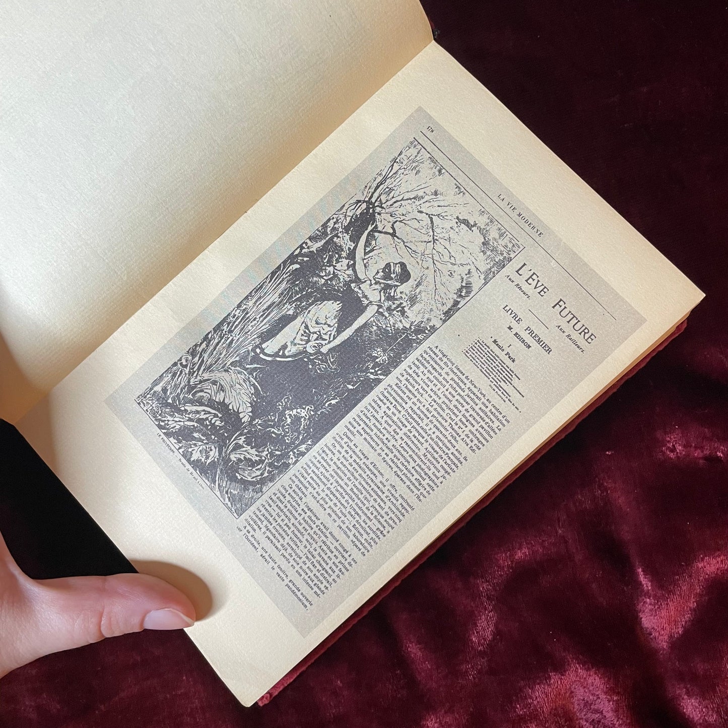 L’Eve Future | 1957 Facsimile | French Language | Club du Meilleur Livre