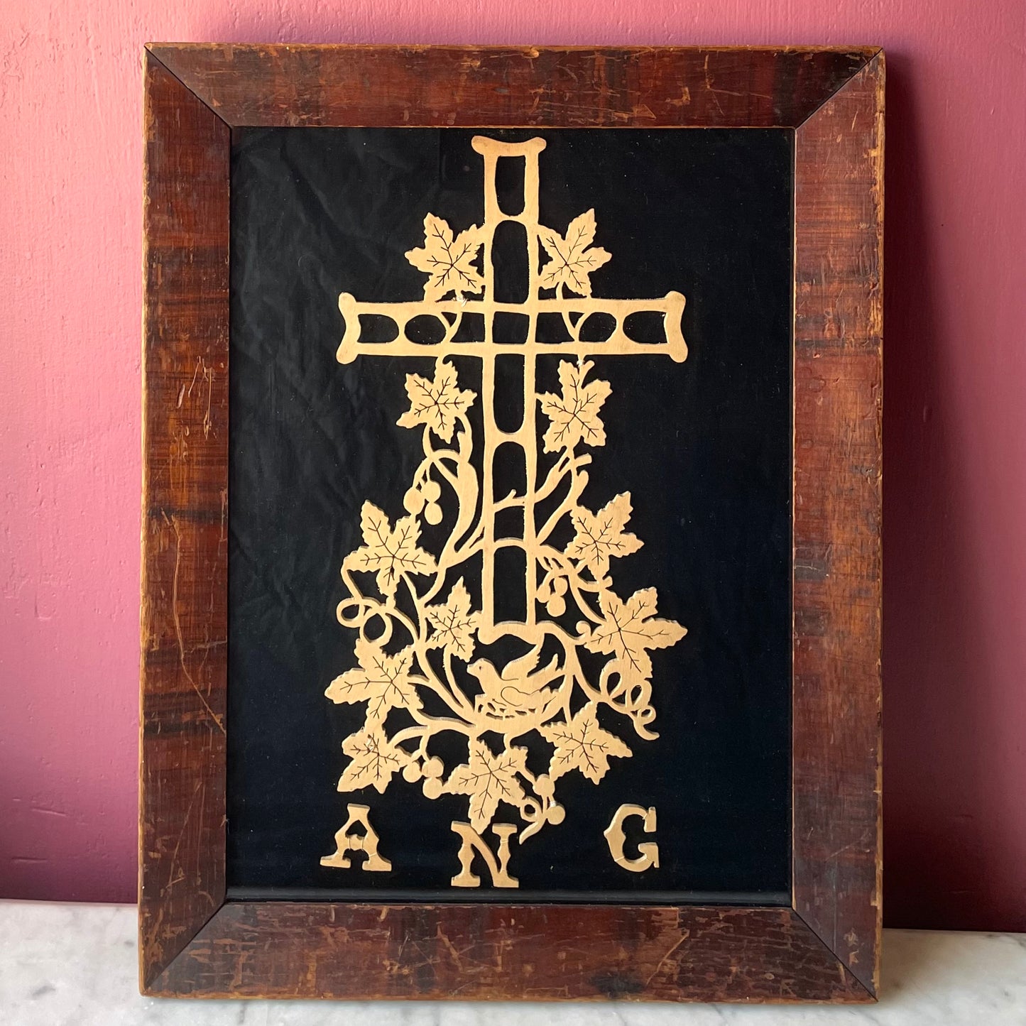 Victorian Scroll Saw Cross