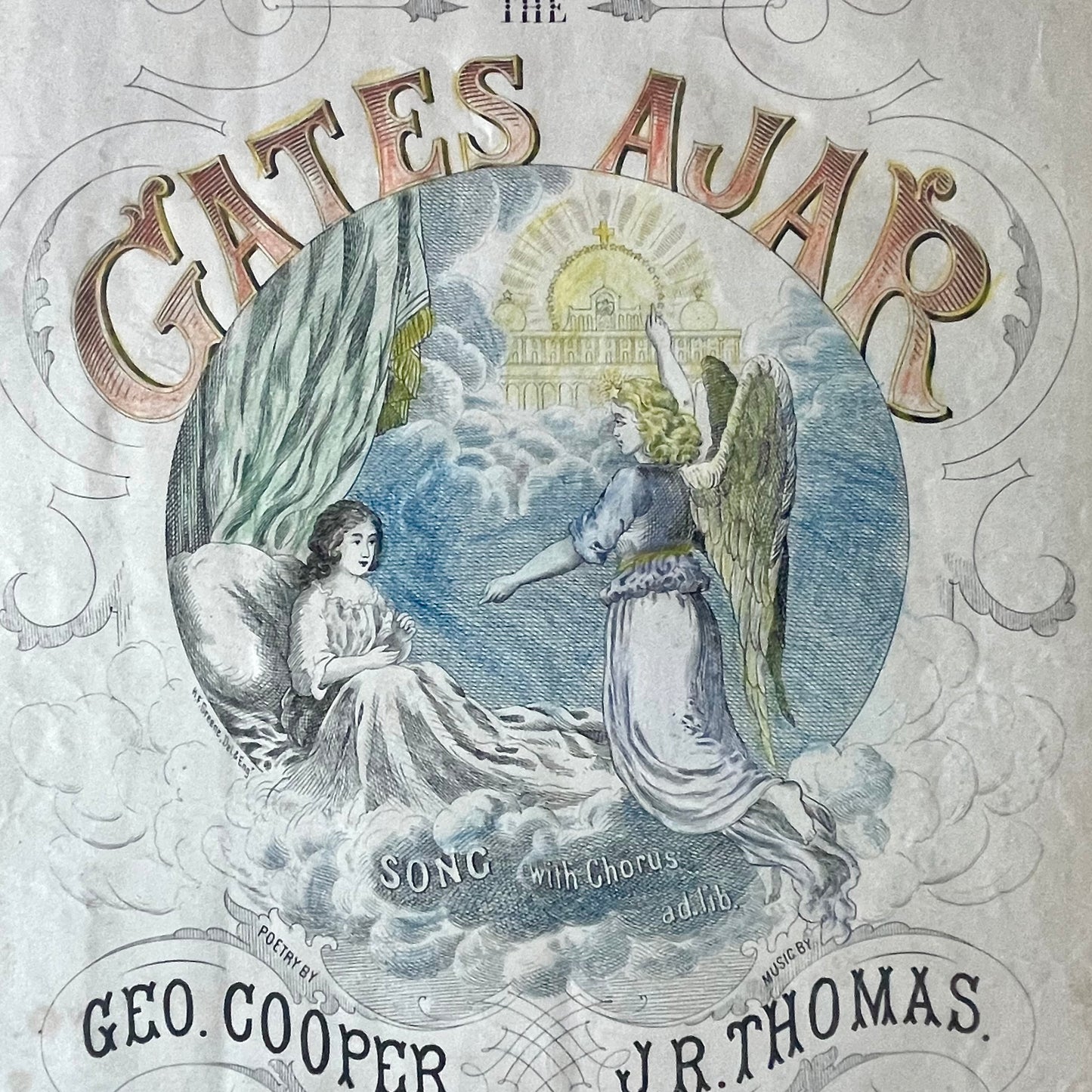 Gates Ajar | Victorian Mourning Sheet Music