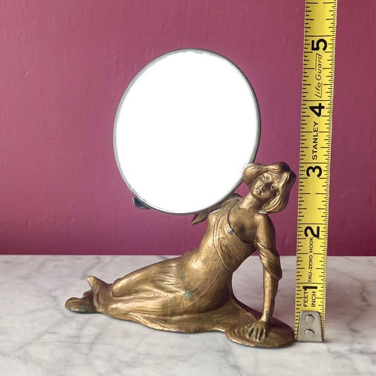 Antique Art Nouveau Vanity Mirror