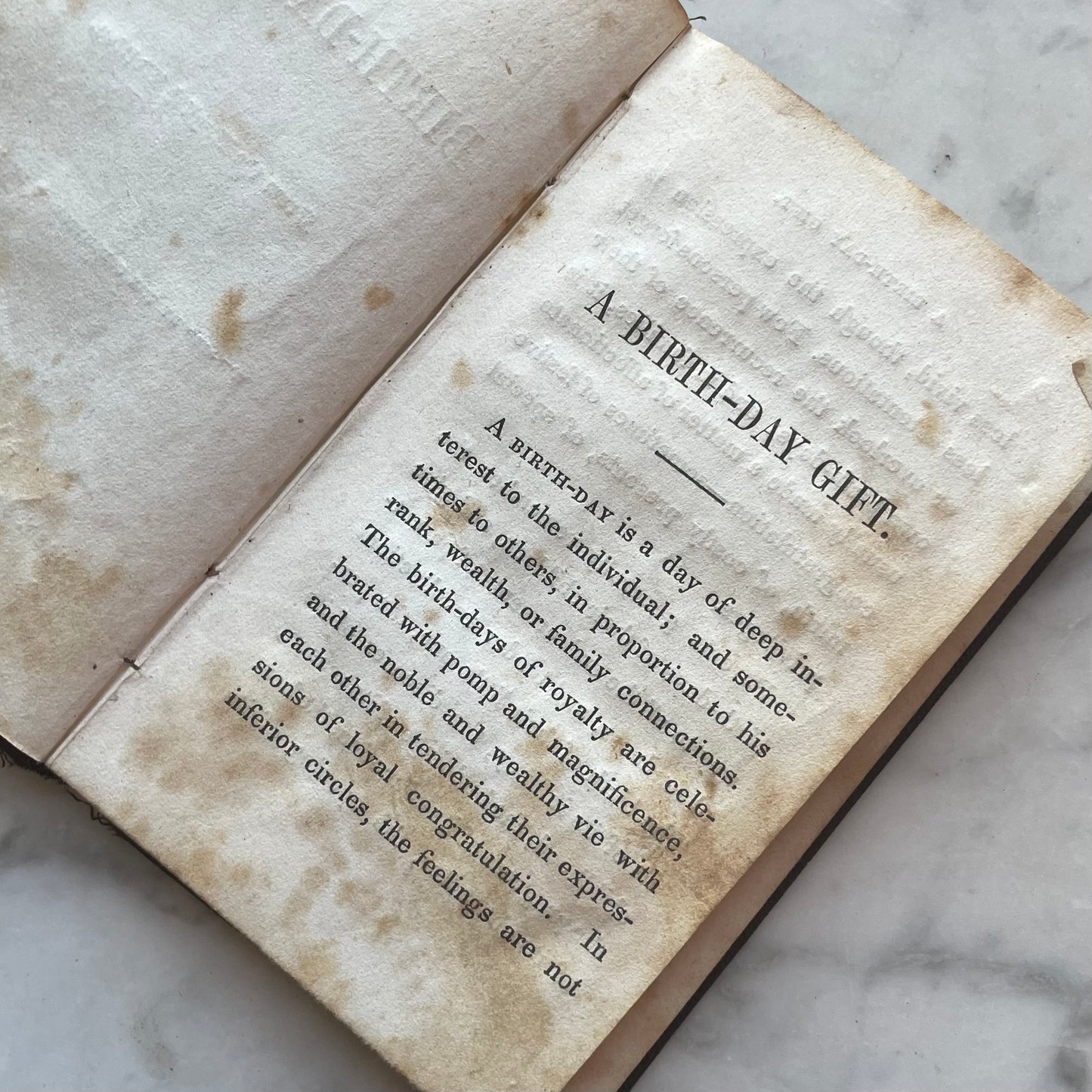 Birthday Book | 1844
