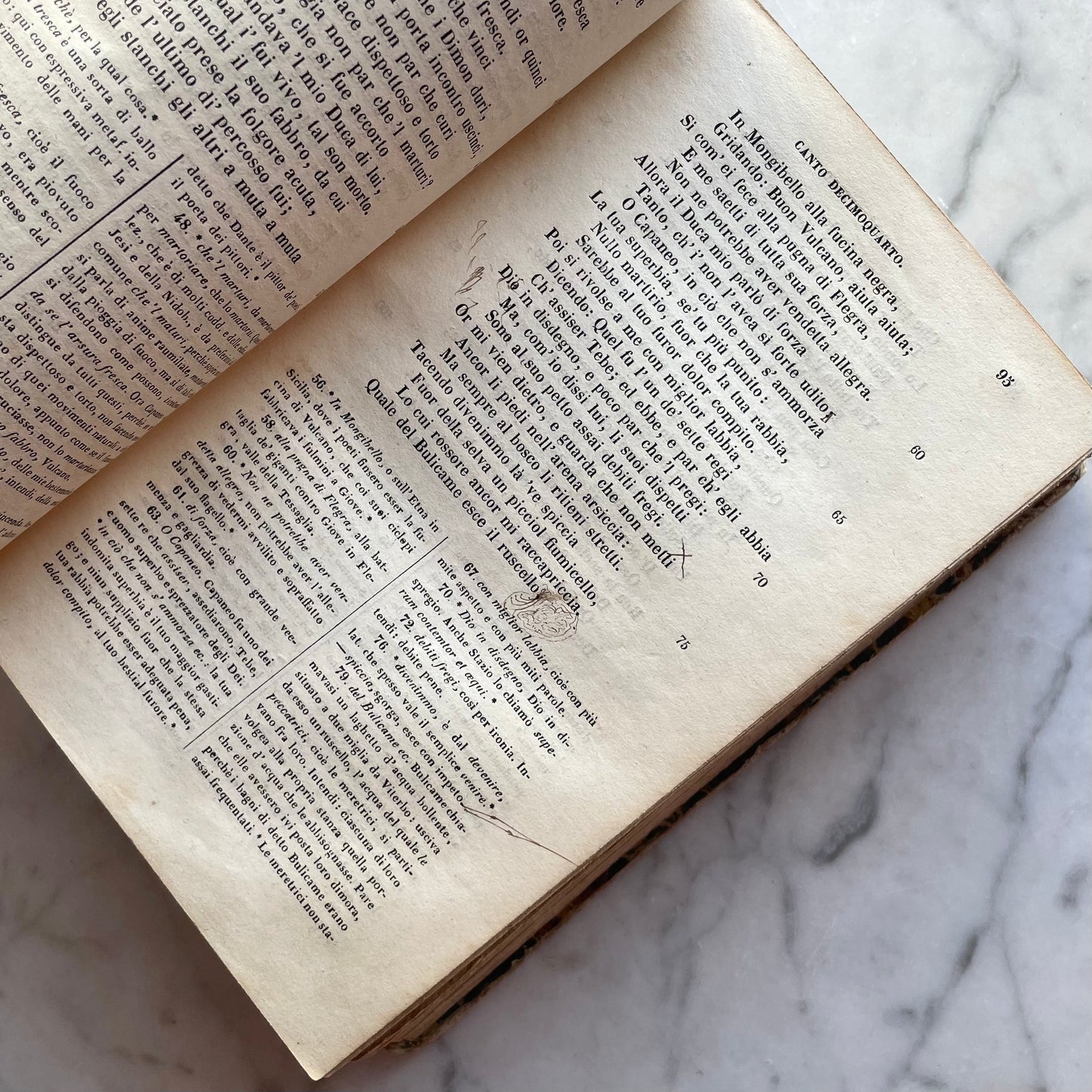Dante’s Divine Comedy | Italian Language Edition | 1849