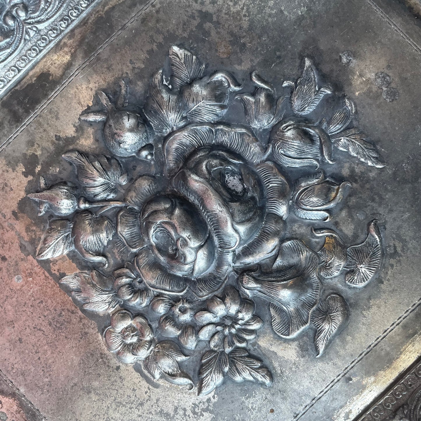 Victorian Silverplated Flower Basket