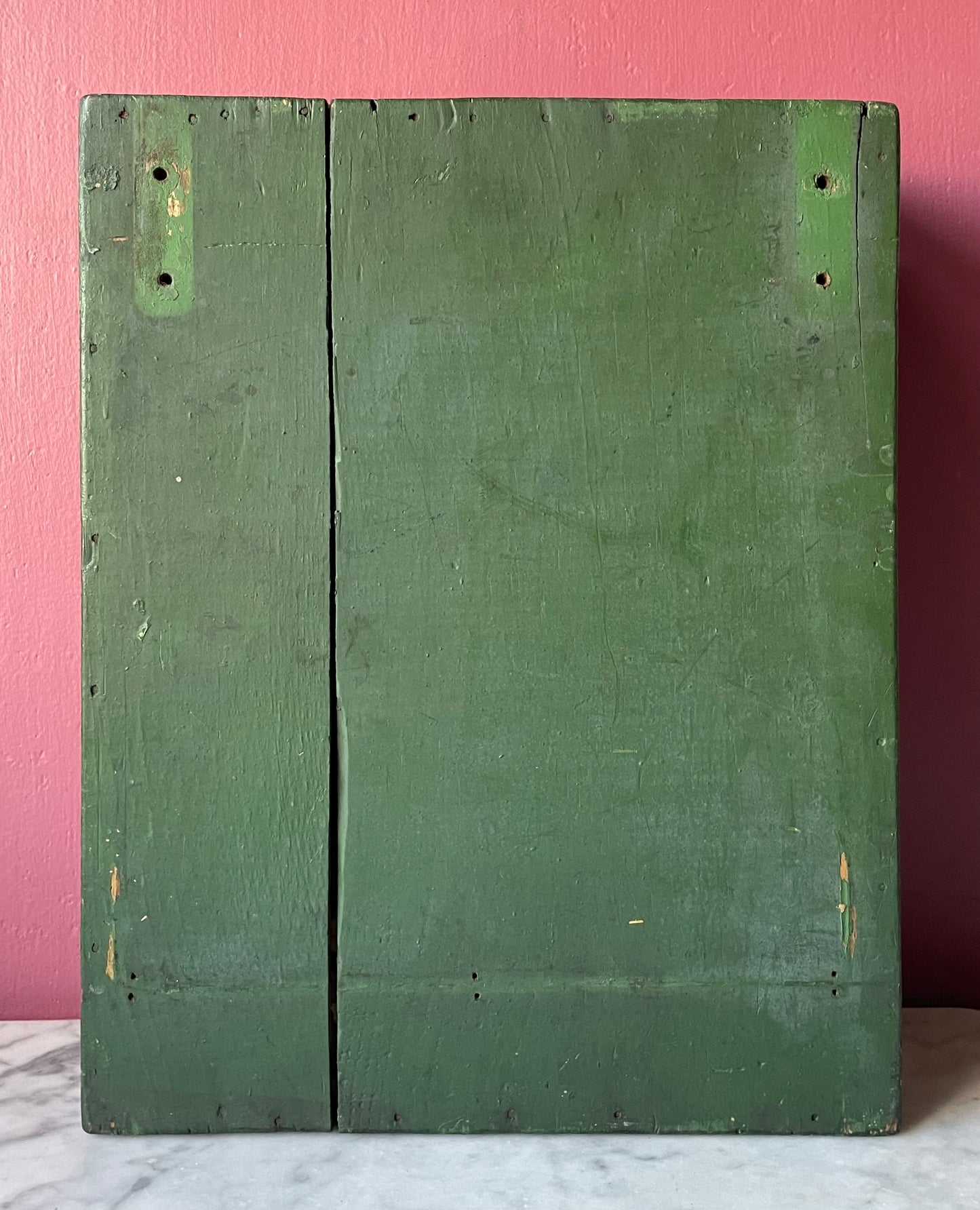 Victorian Shadow Box with Cloth Flowers