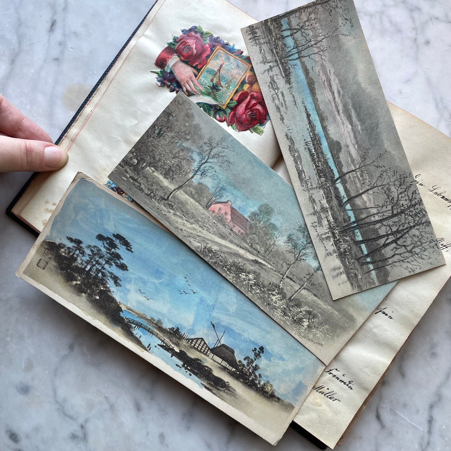 Antique WWI German Scrap Album | 1918