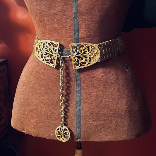 Vintage Medievalcore Mesh Belt