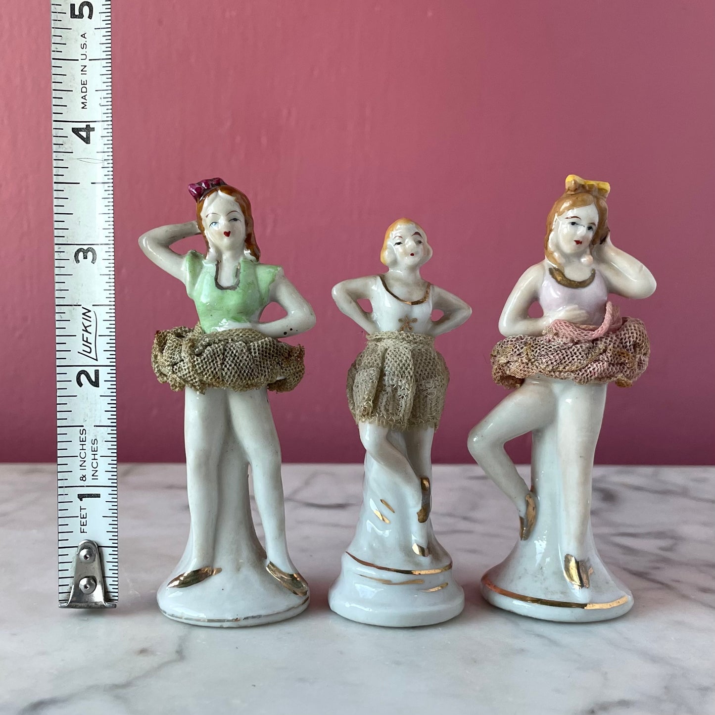 1930s Ceramic Ballerinas