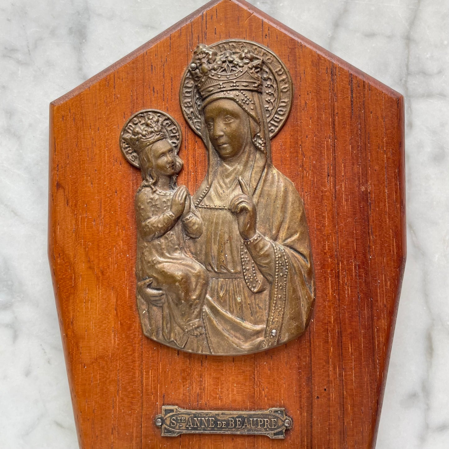 Saint Anne de Beaupré Holy Water Font