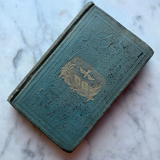 Crown of Thorns | A Token for the Sorrowing | Victorian Mourning Book in Arsenic Binding