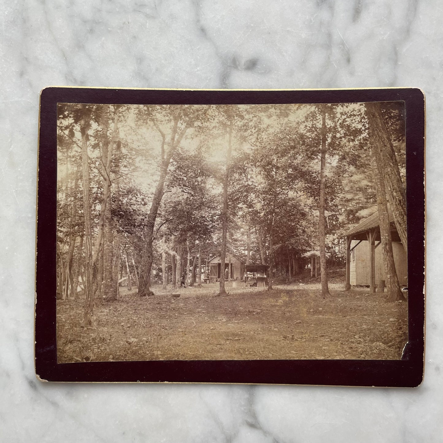 Quaker Camp | Antique Photo | Argyle, NY | 1891