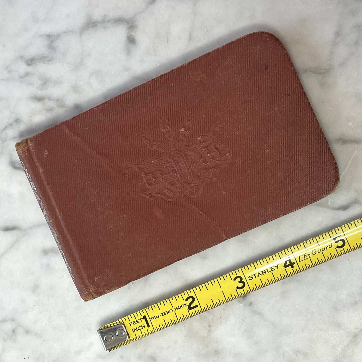 Victorian Autograph Album with Spiderwebs