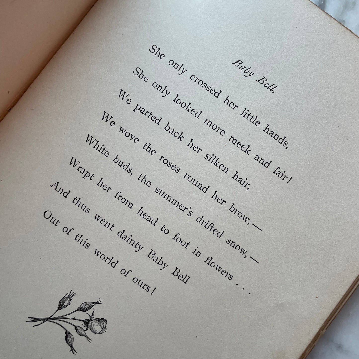 Baby Bell | Victorian Mourning Book | 1878