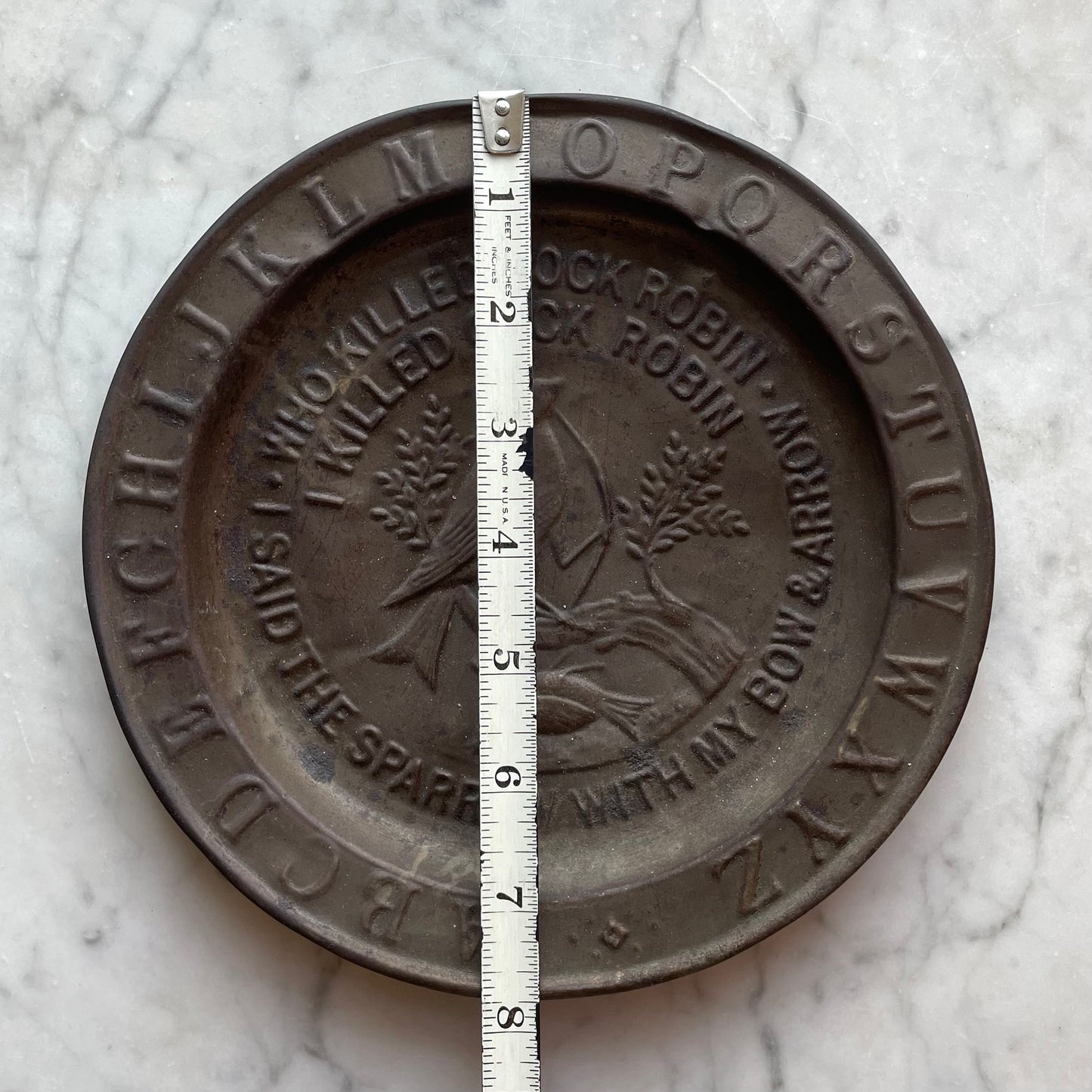 Who Killed Cock Robin? | Antique Tin Plate