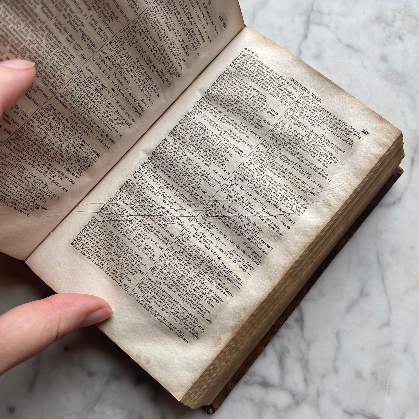 Complete Works of Shakespeare | 1832 | Full Leather Binding