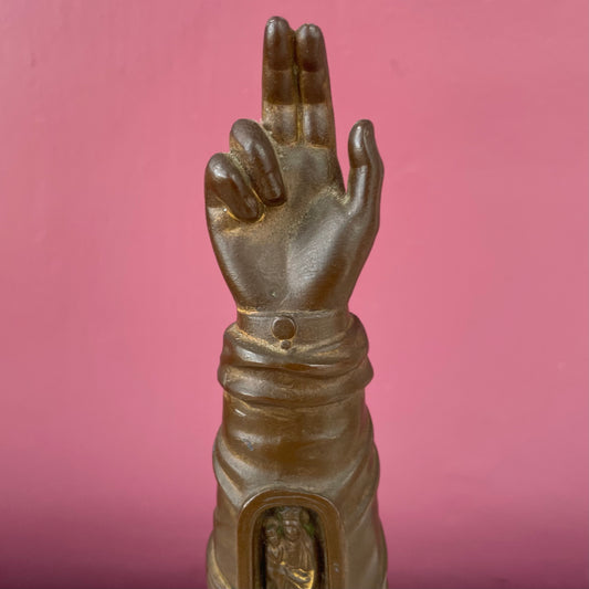 Ex Braccia de St. Anne | Arm of St. Anne Metal Figure
