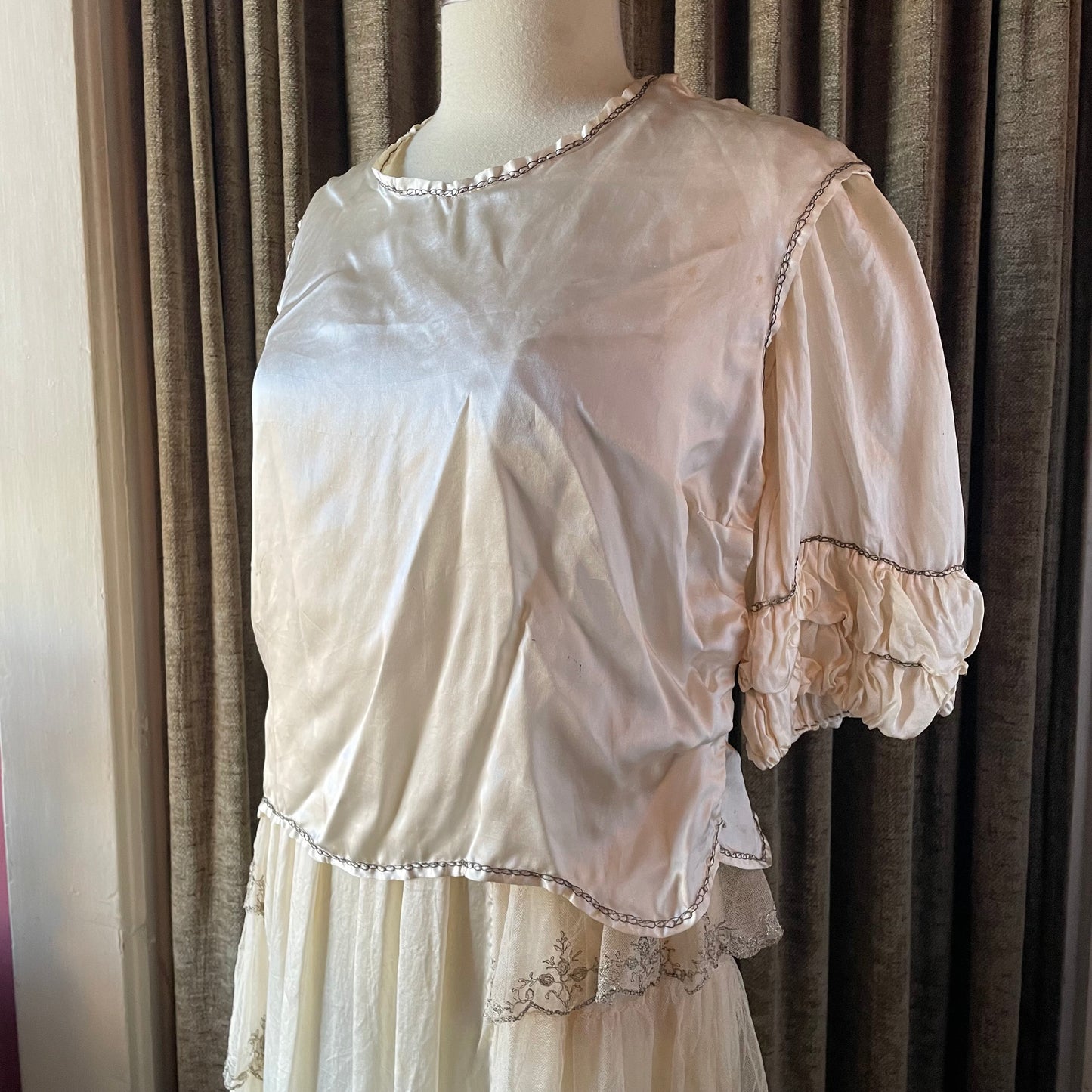 1920s Wedding Gown
